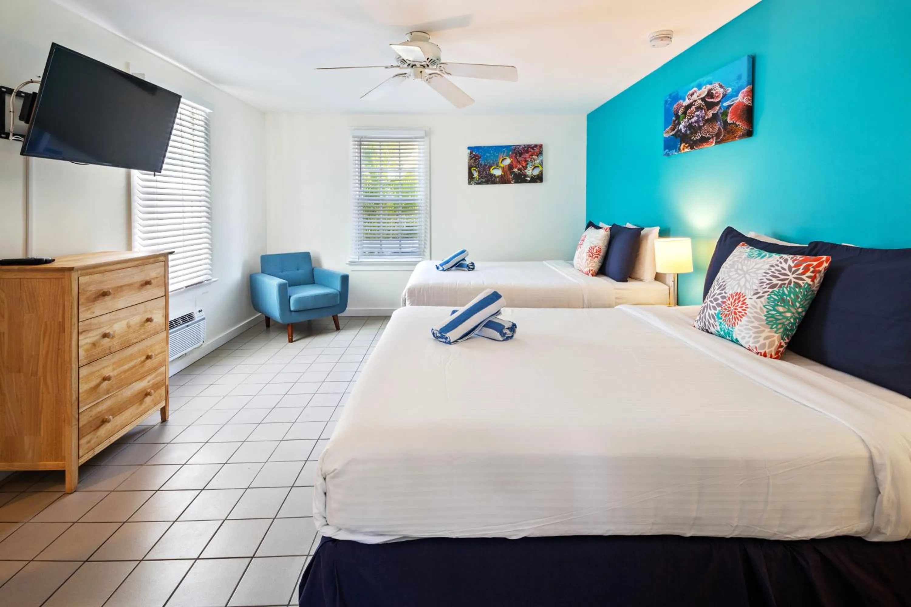 Bed in Wicker Guesthouse