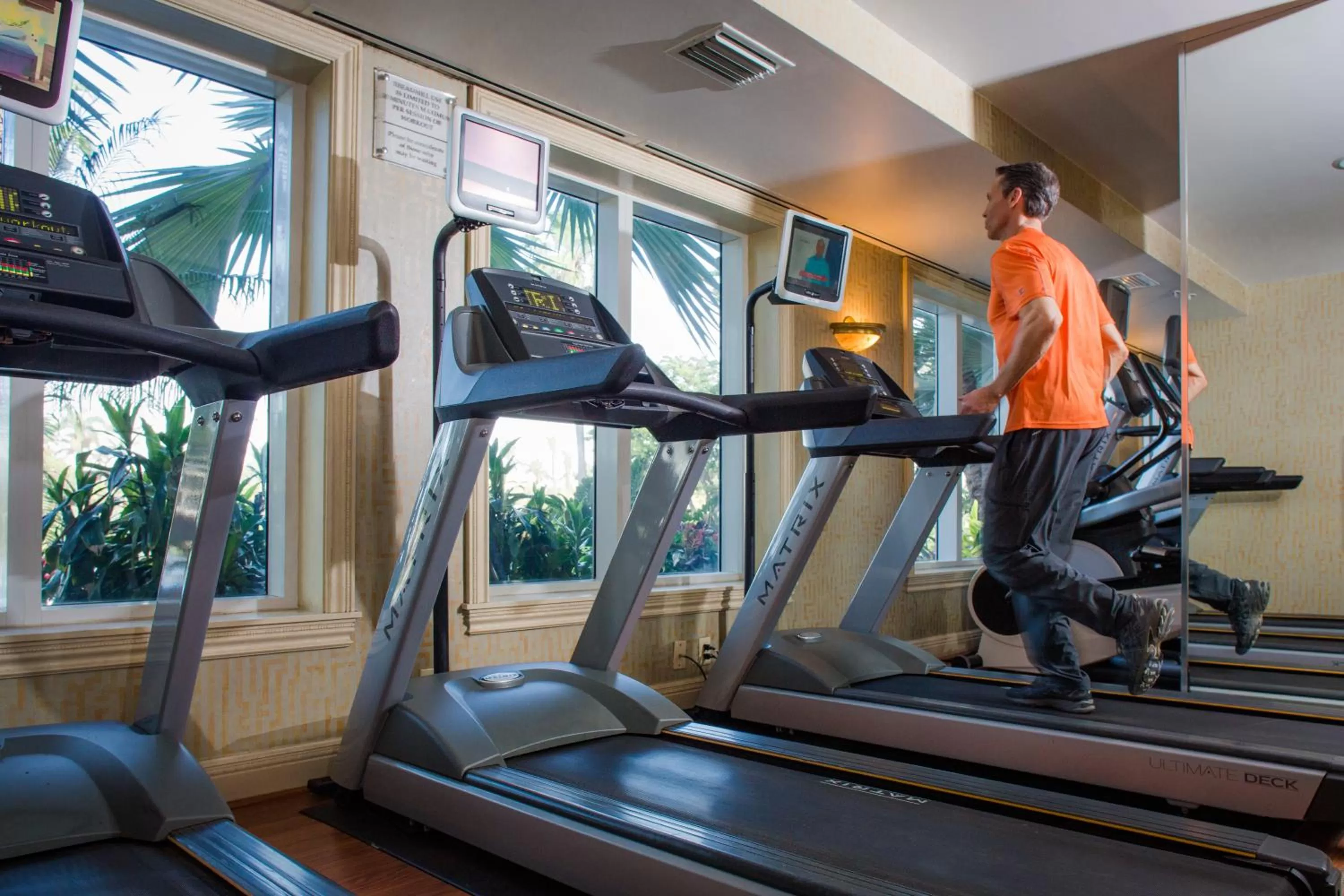 Fitness centre/facilities in The Lago Mar Beach Resort and Club