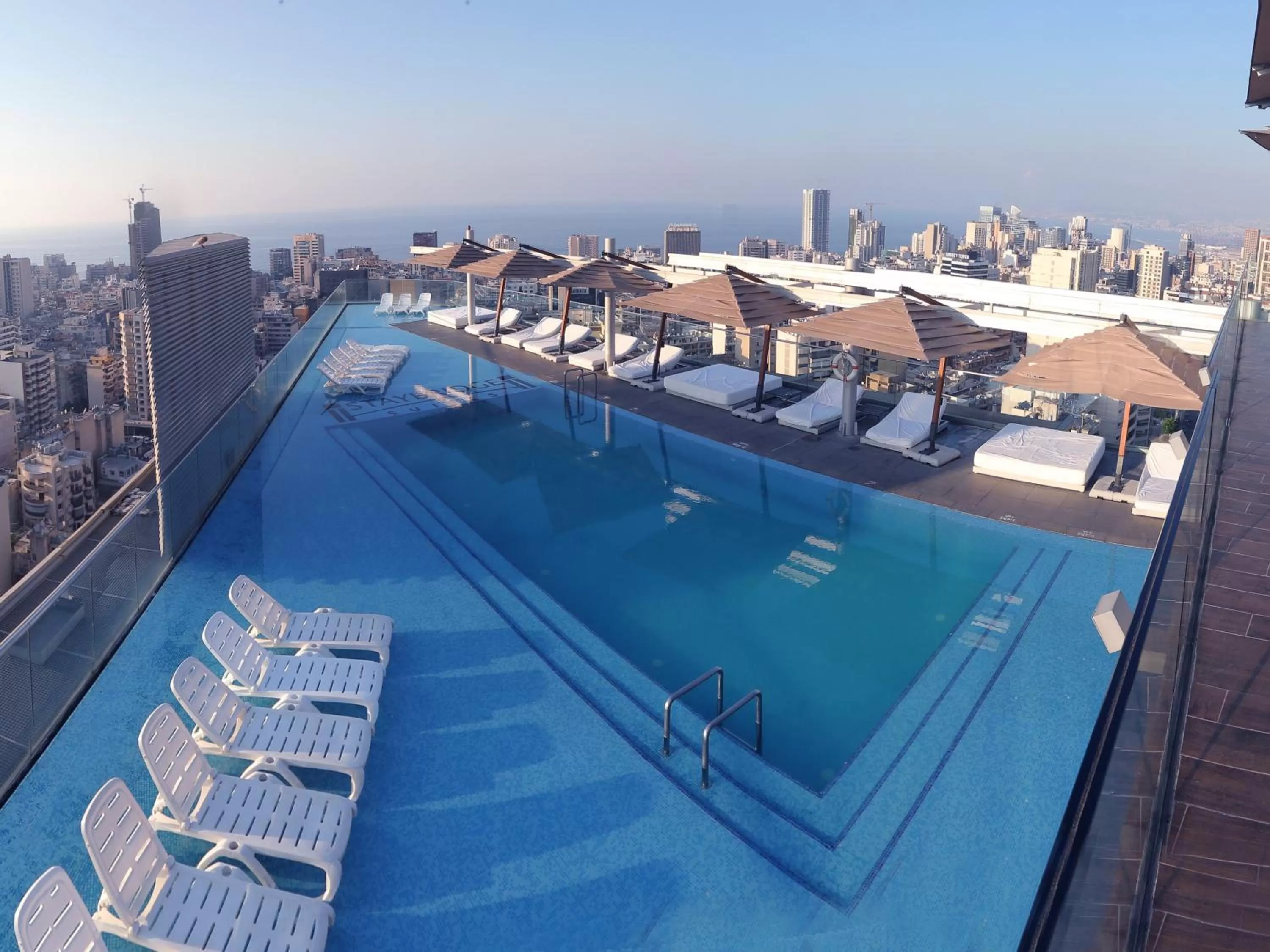 Swimming pool in Staybridge Suites Beirut by IHG