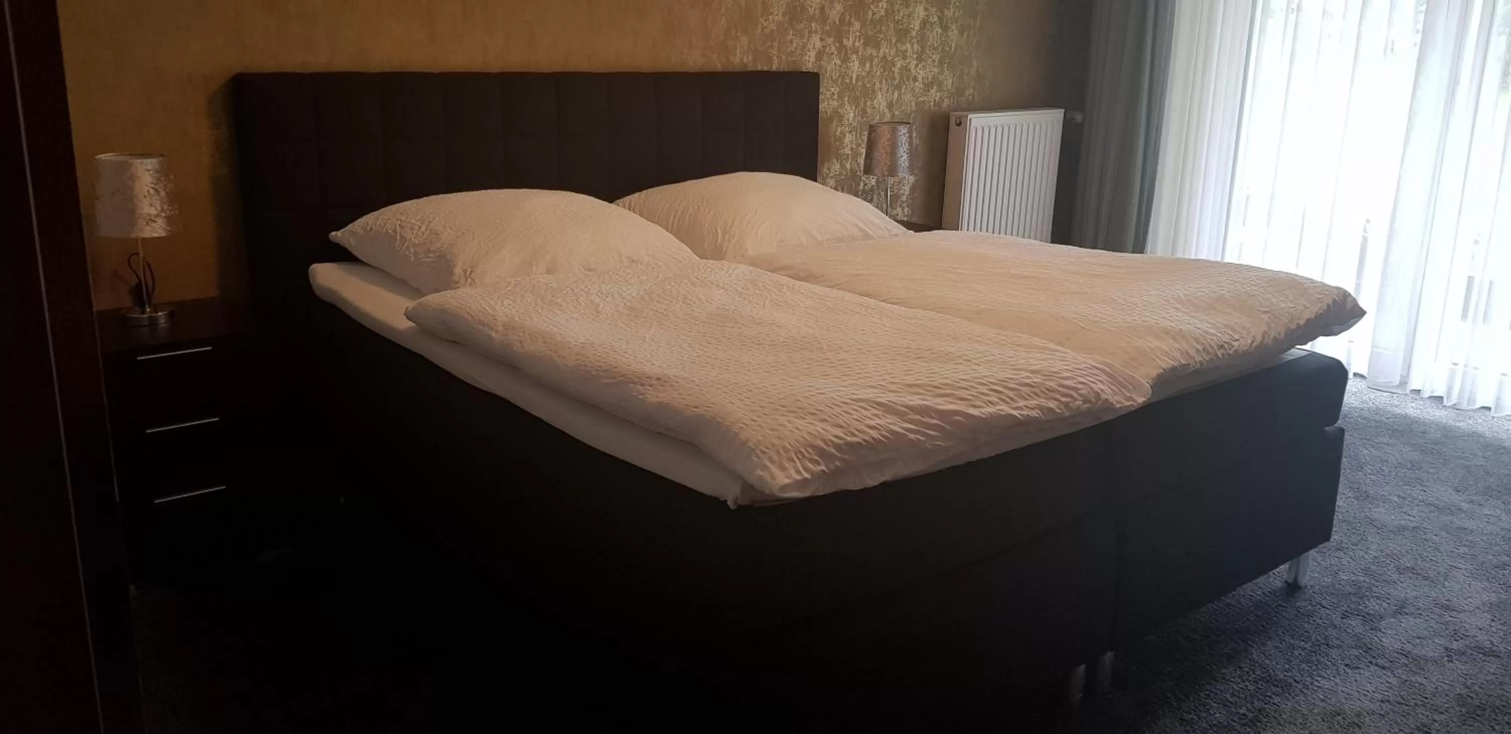 Bed in Hotel Haus Hubertus