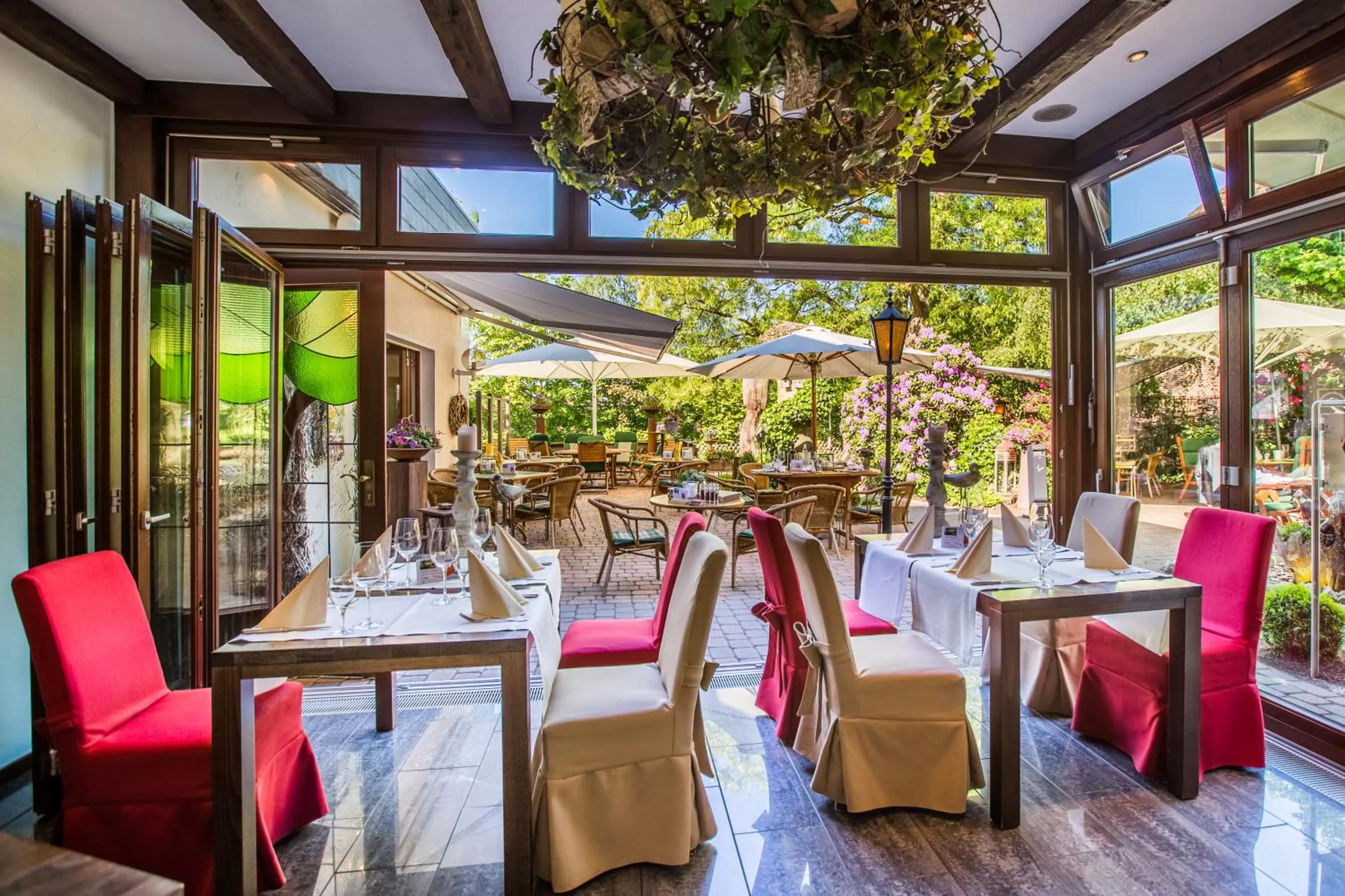 Garden in Burgdorfs Hotel & Restaurant