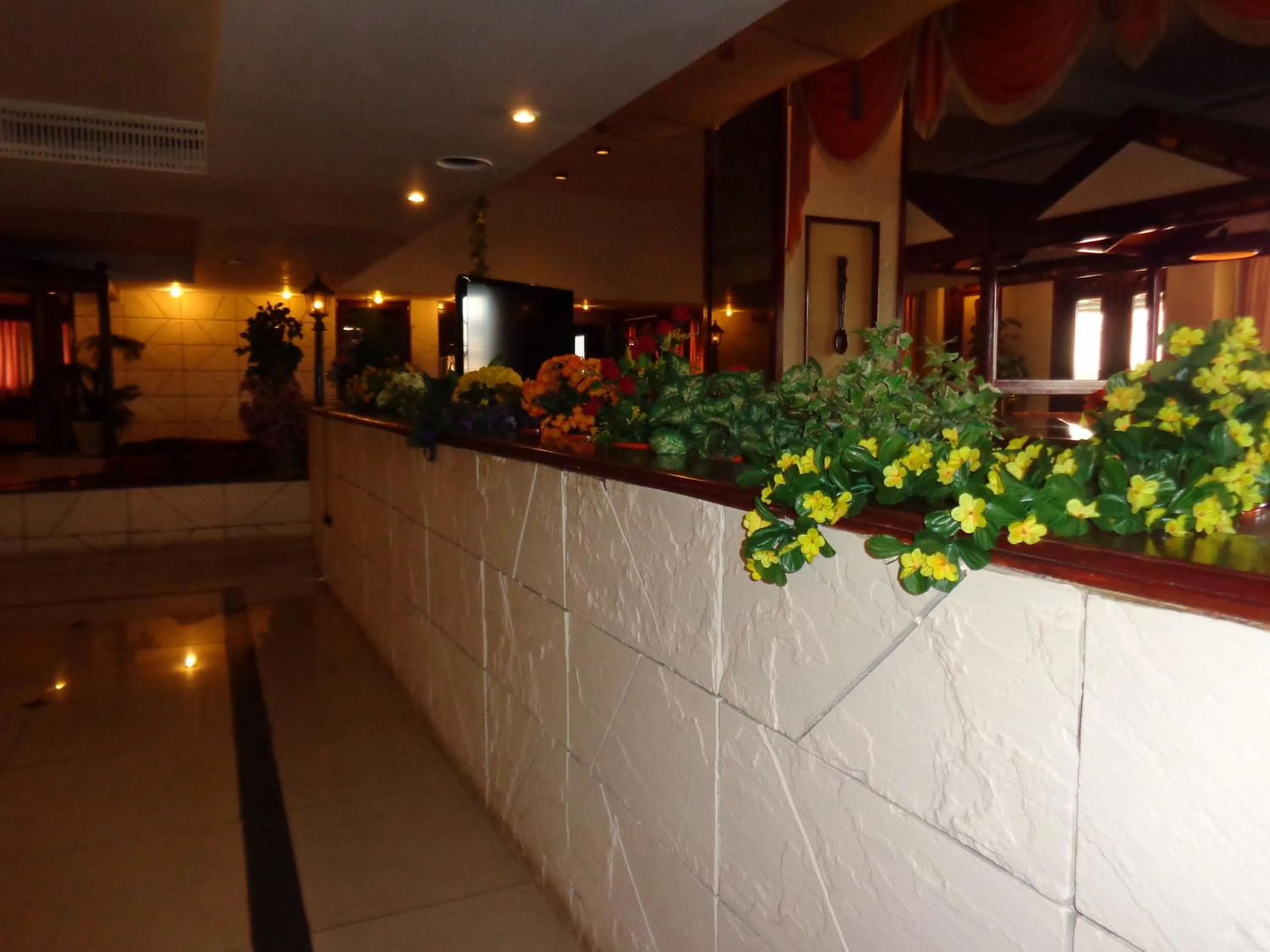 Decorative detail in Hotel Poonja International