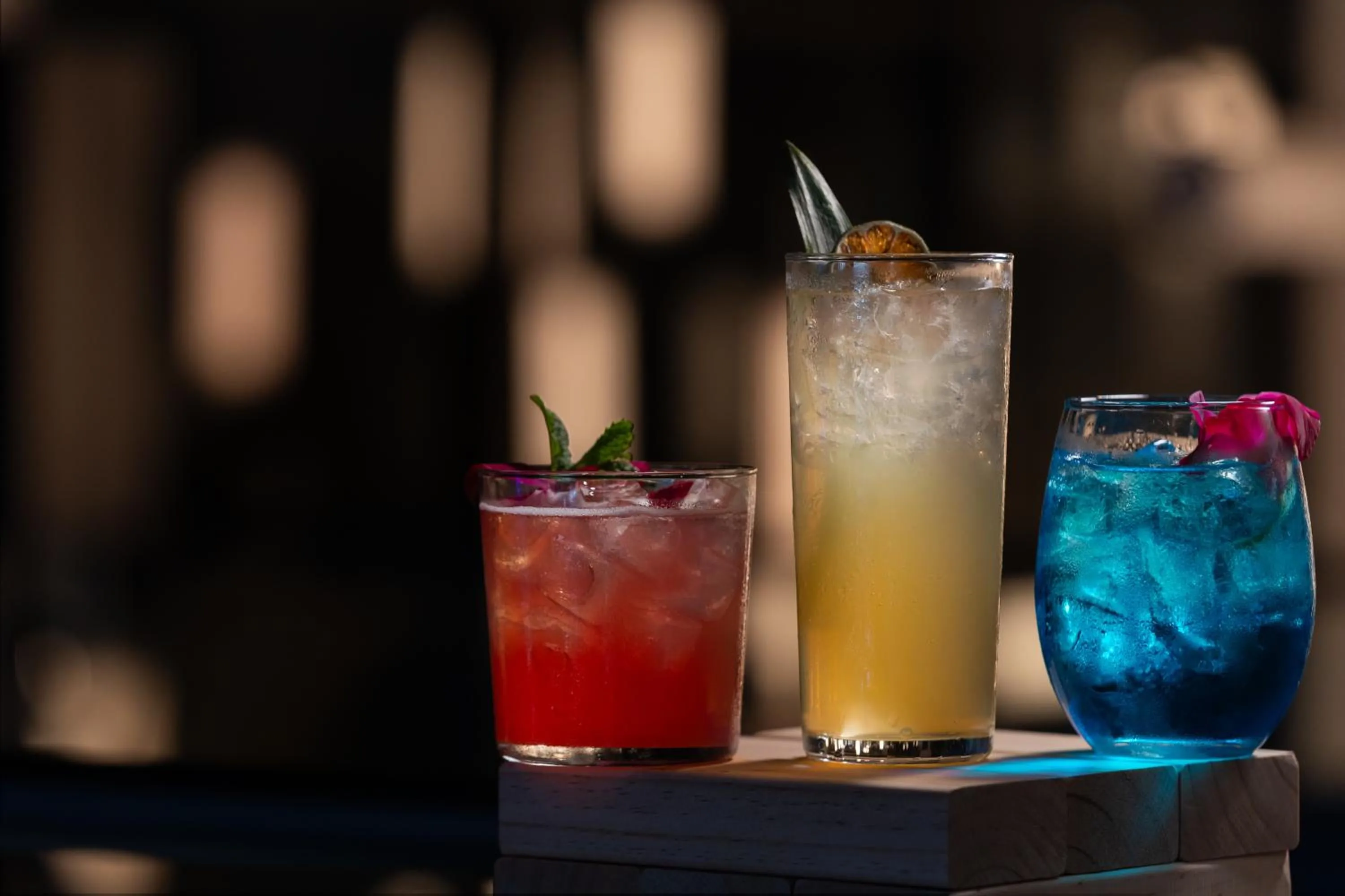 Drinks in Moxy Houston Downtown