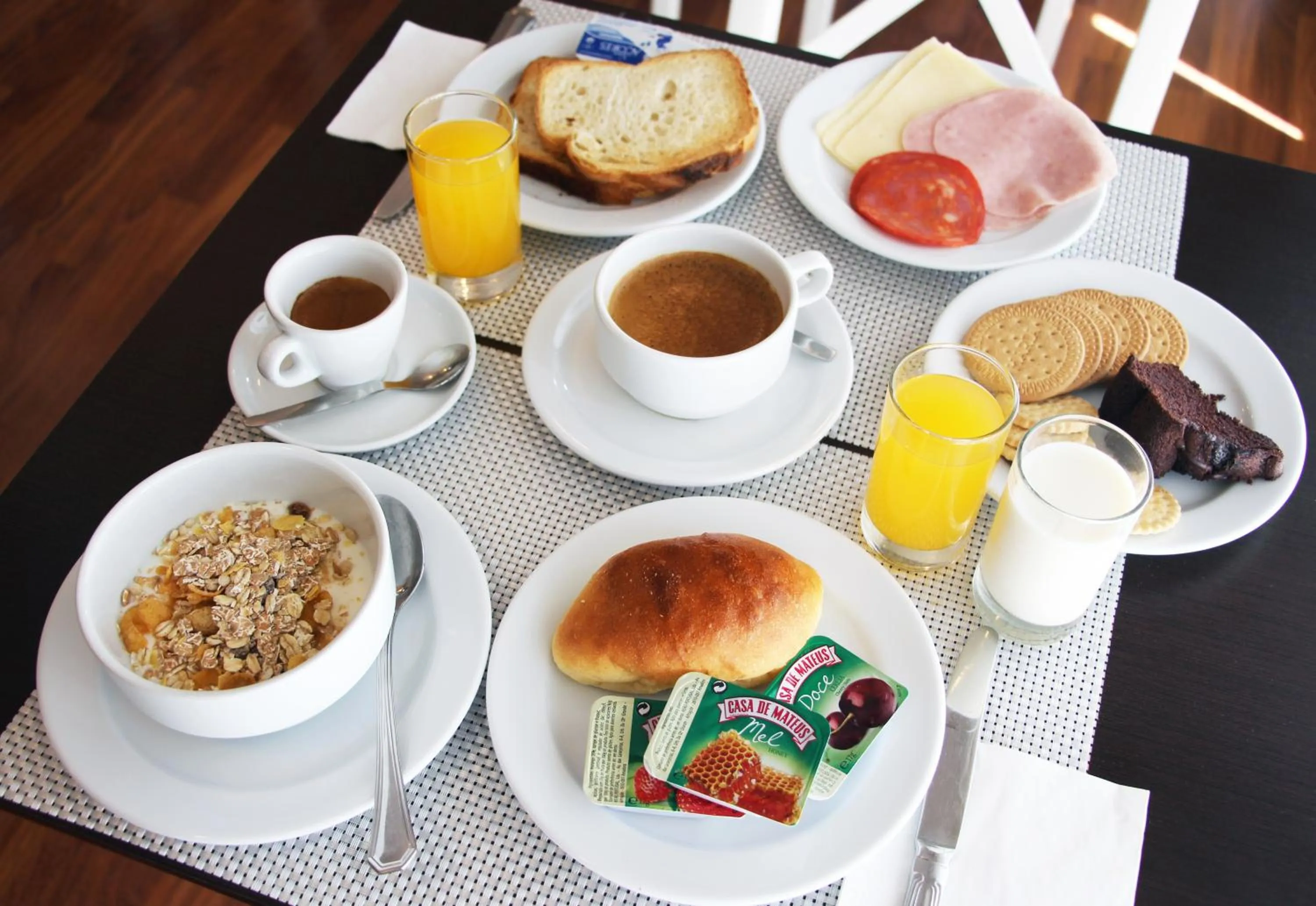 Food close-up in Imperador Hotel