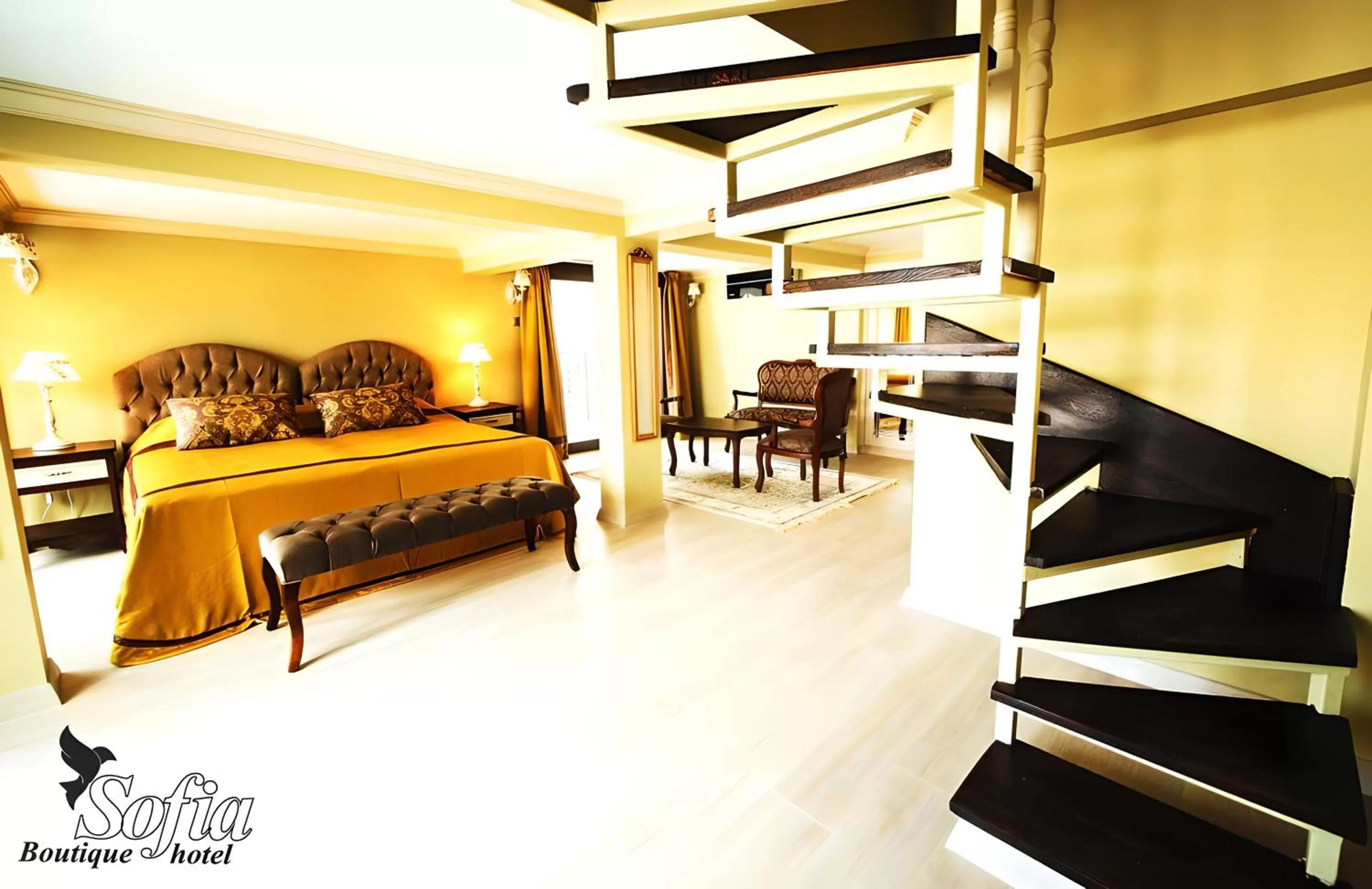 Bed, Seating Area in SOFIA BOUTIQUE HOTEL