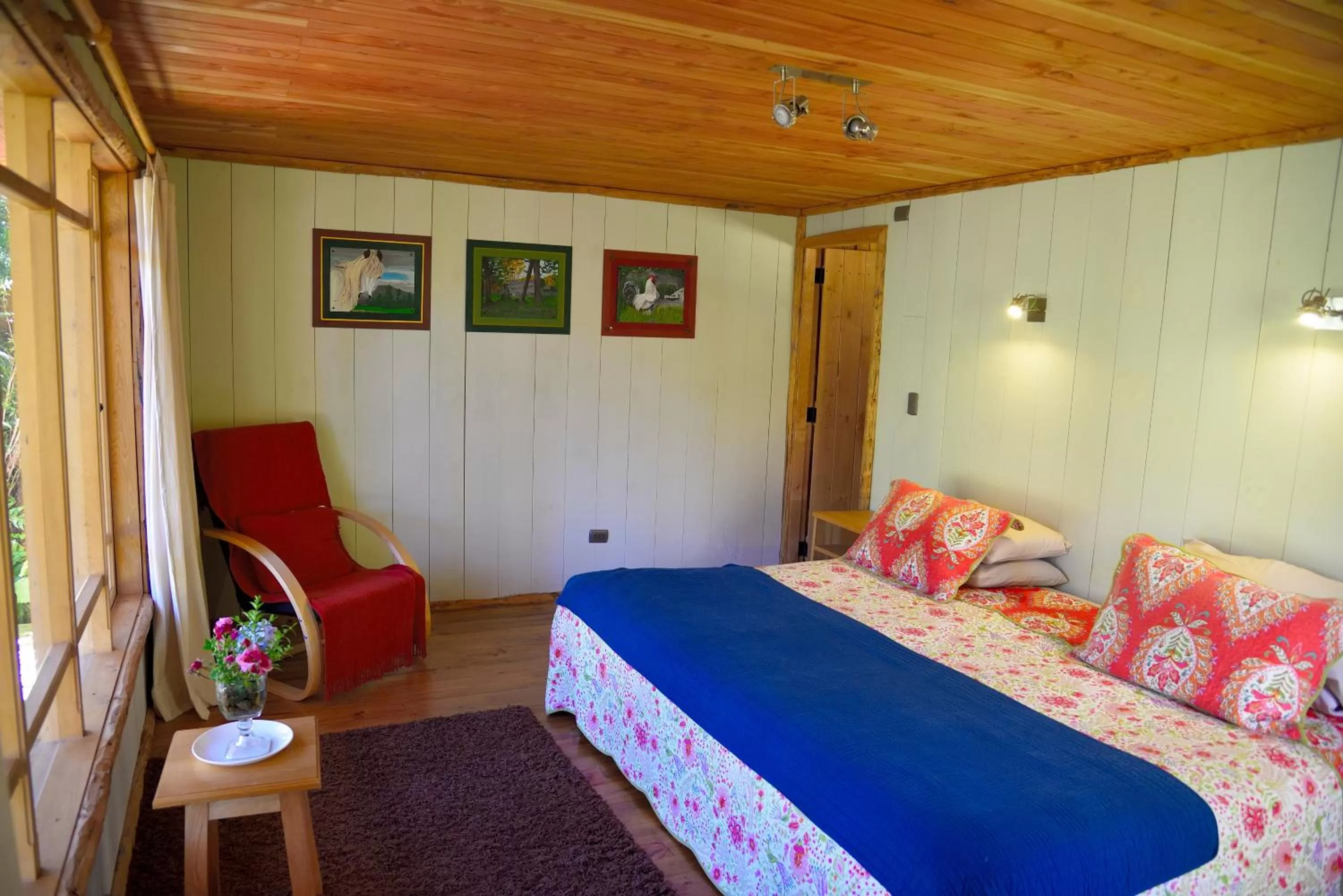 Bed in Posada Queulat