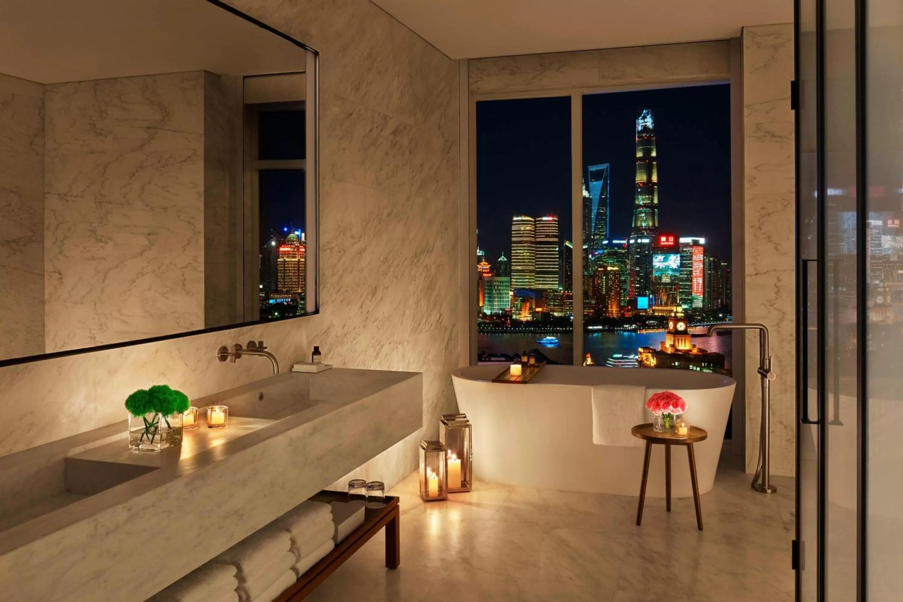 Bathroom in The Shanghai EDITION