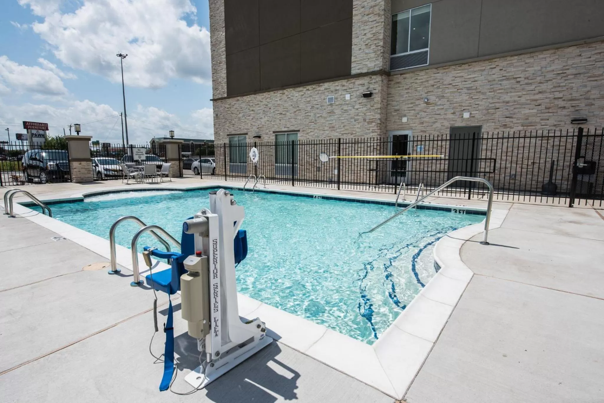 Swimming pool in Holiday Inn Express & Suites Houston - Hobby Airport Area by IHG