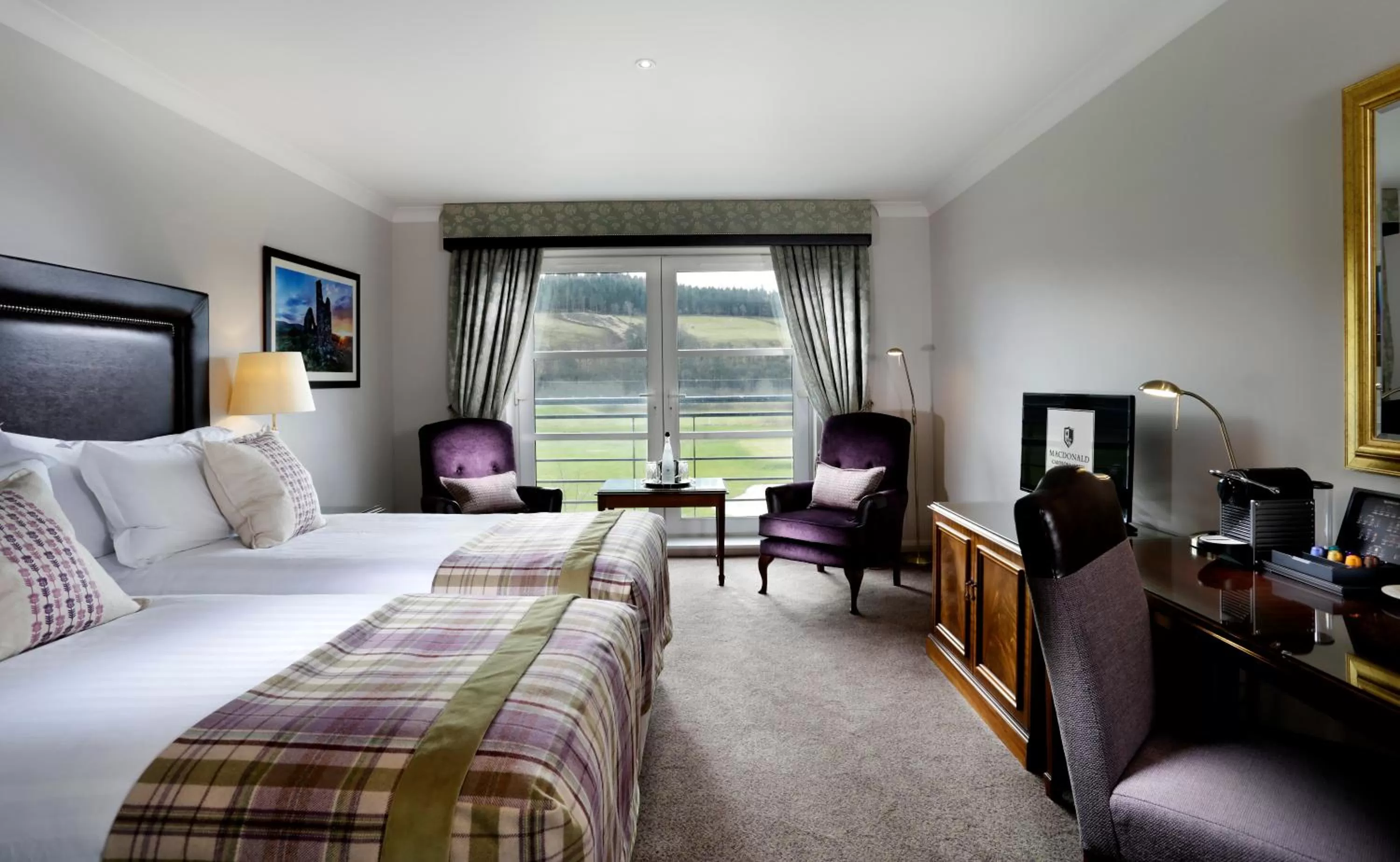 Bedroom, Bed in Macdonald Cardrona Hotel, Golf & Spa