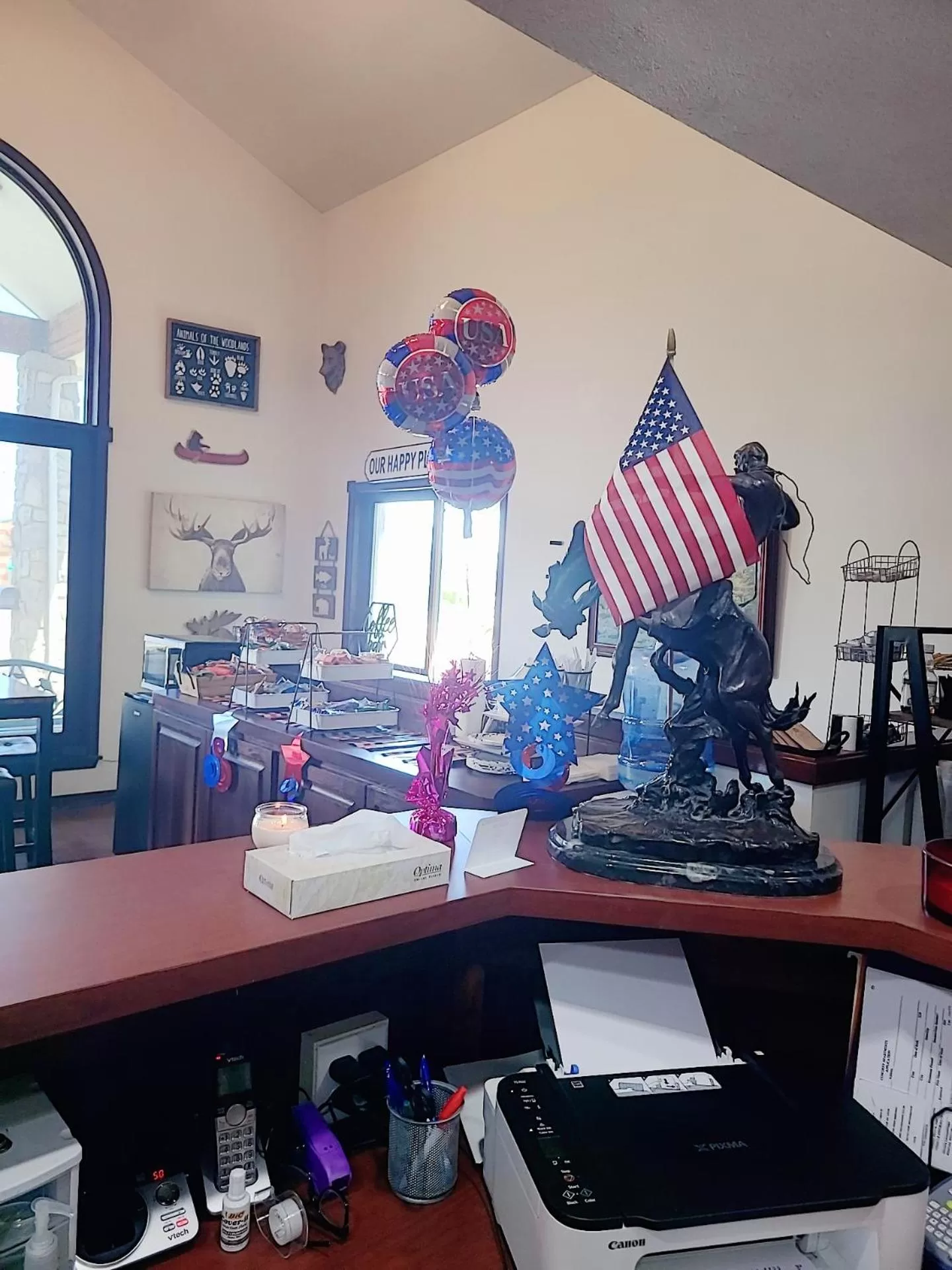 Lobby or reception in Jefferson Inn