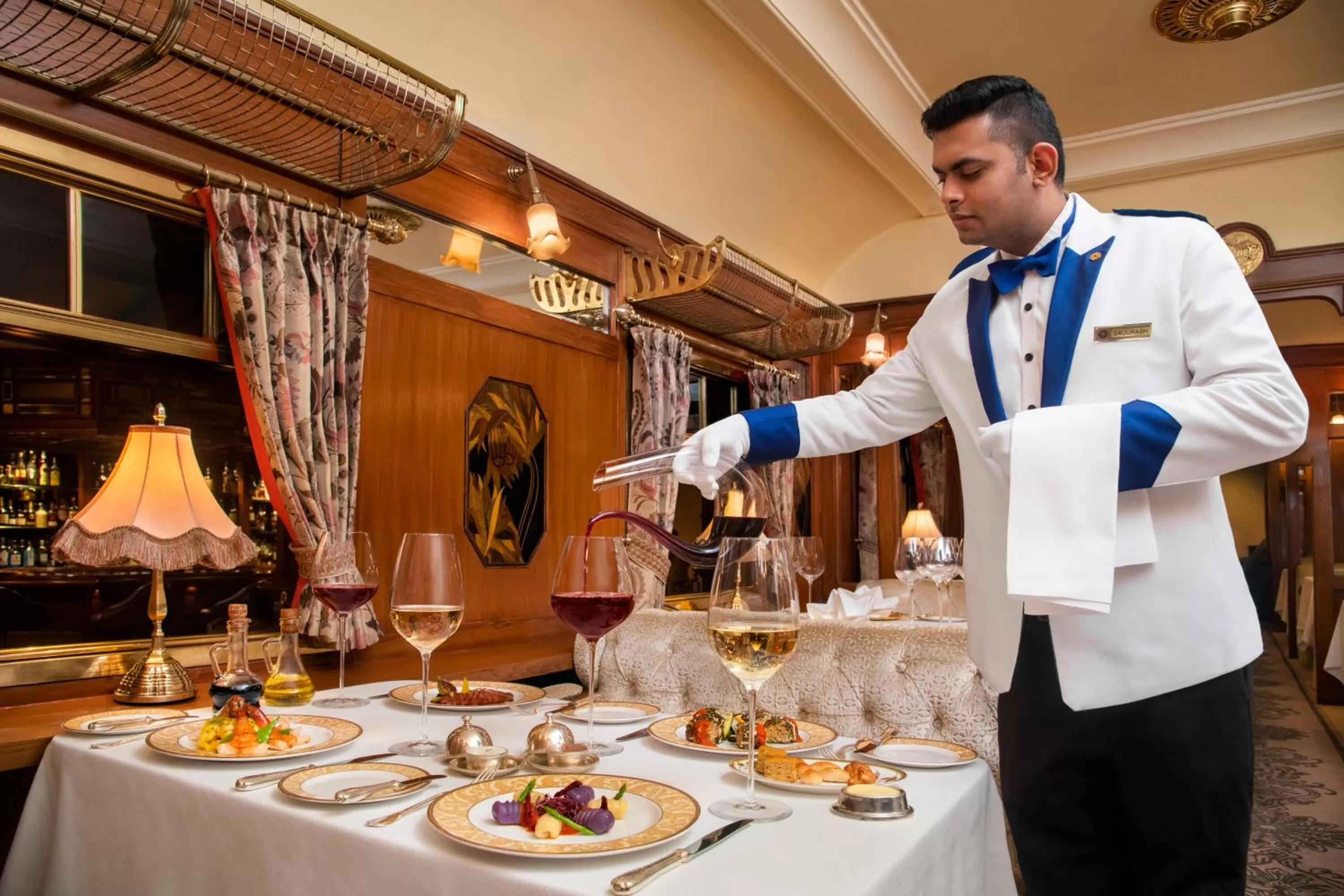 Staff in Taj Palace, New Delhi