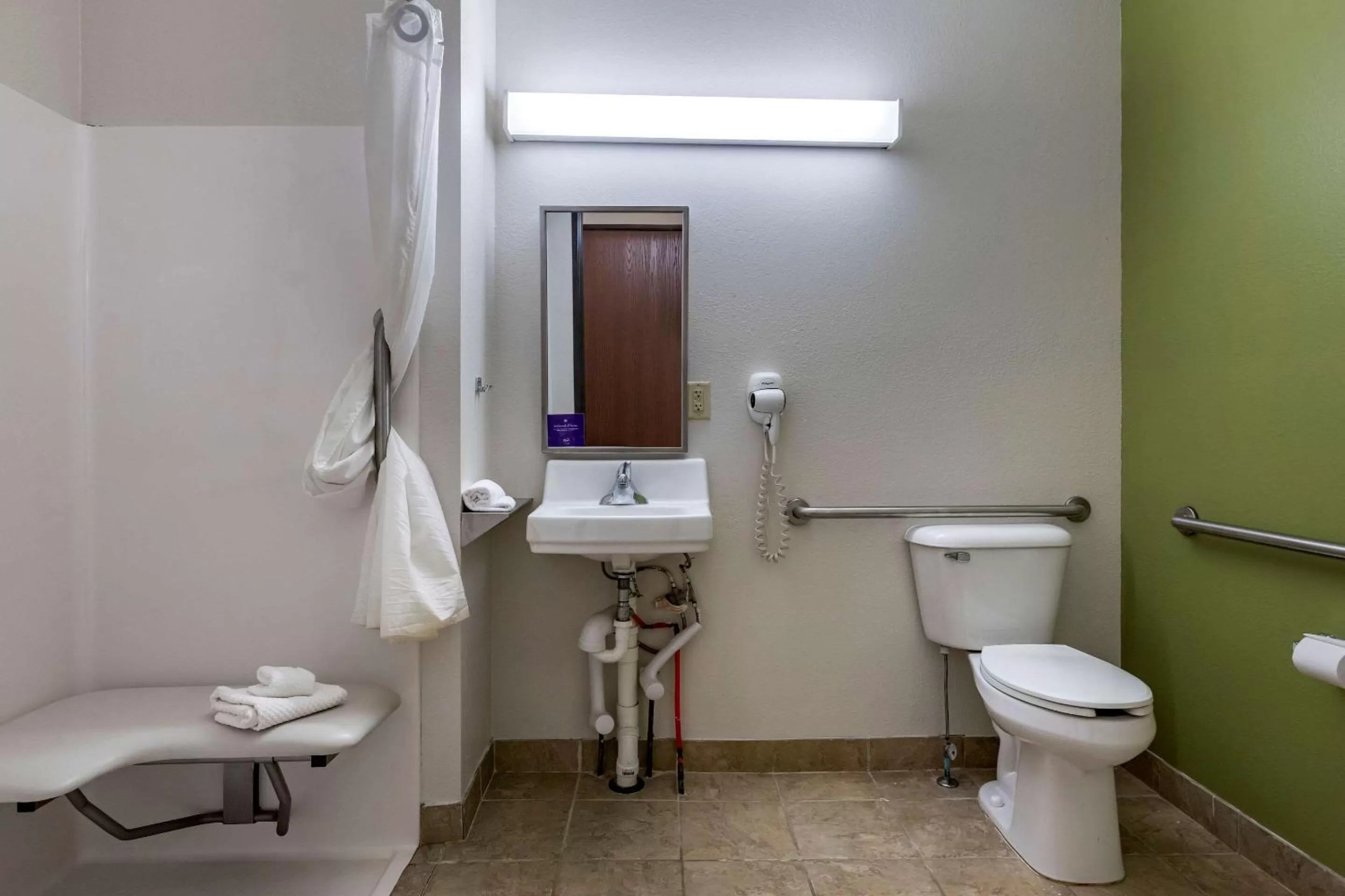 Bathroom in Sleep Inn & Suites Kalamazoo Southwest