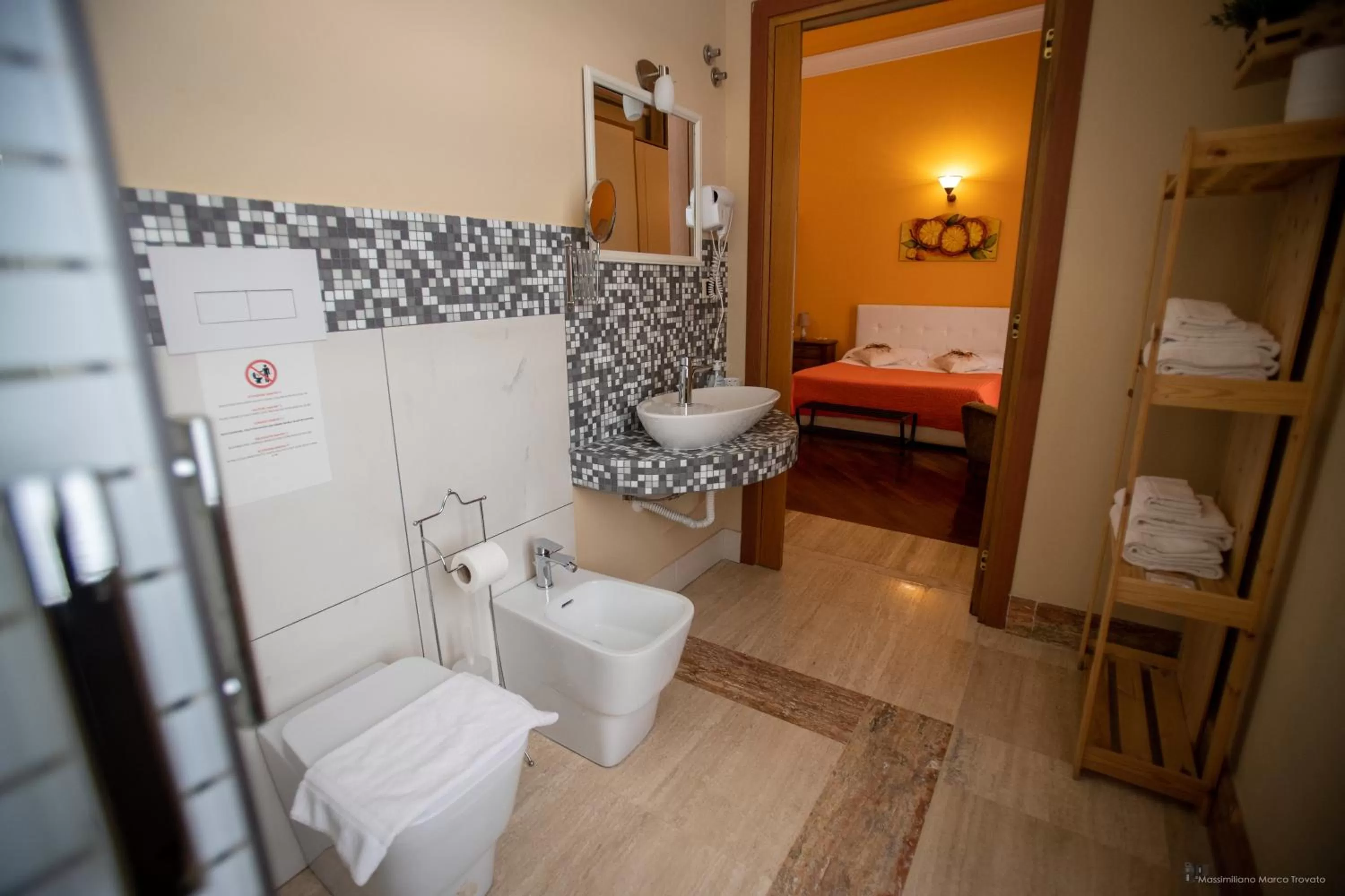 Bathroom in B&B Sicily Luxury