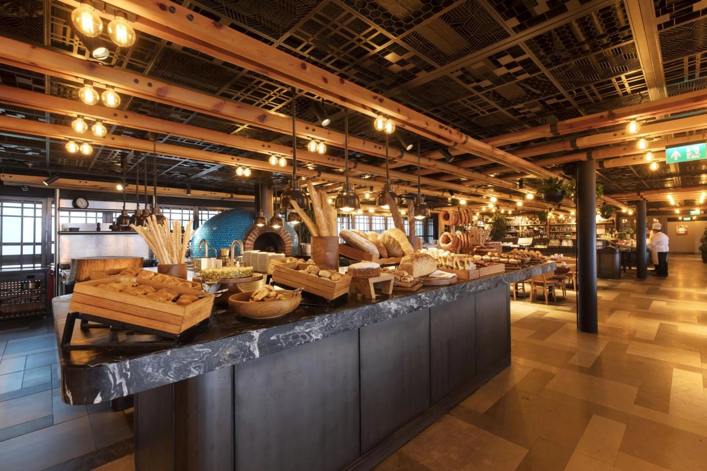 Buffet breakfast in Novotel Istanbul Bosphorus Hotel