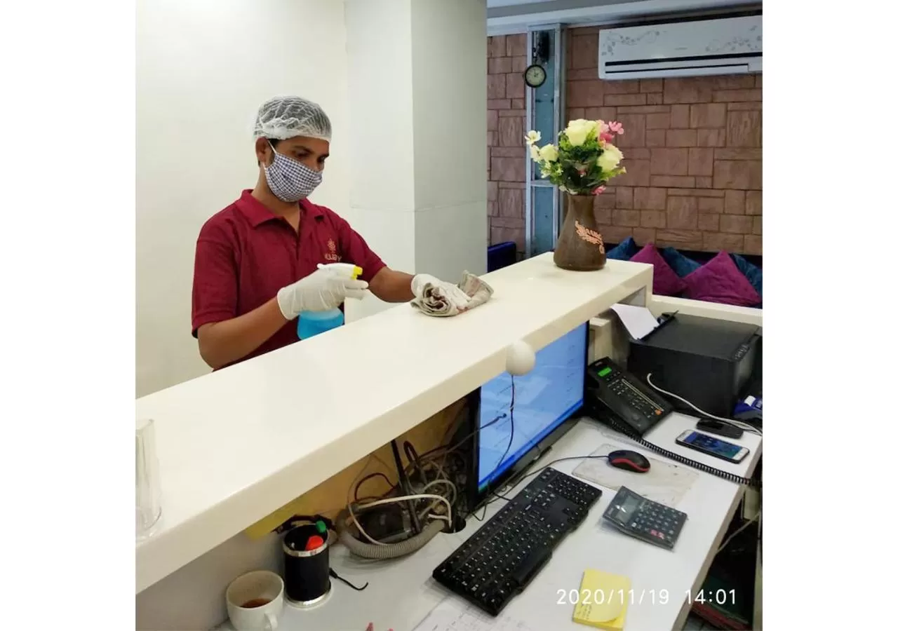 Lobby or reception in Hotel Planet Four