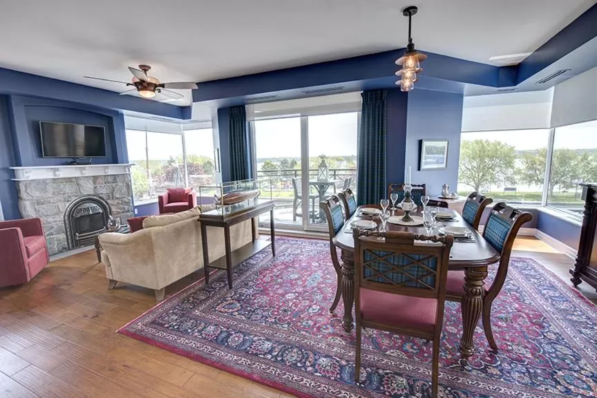 Seating area in Tall Ships Landing Coastal Resort