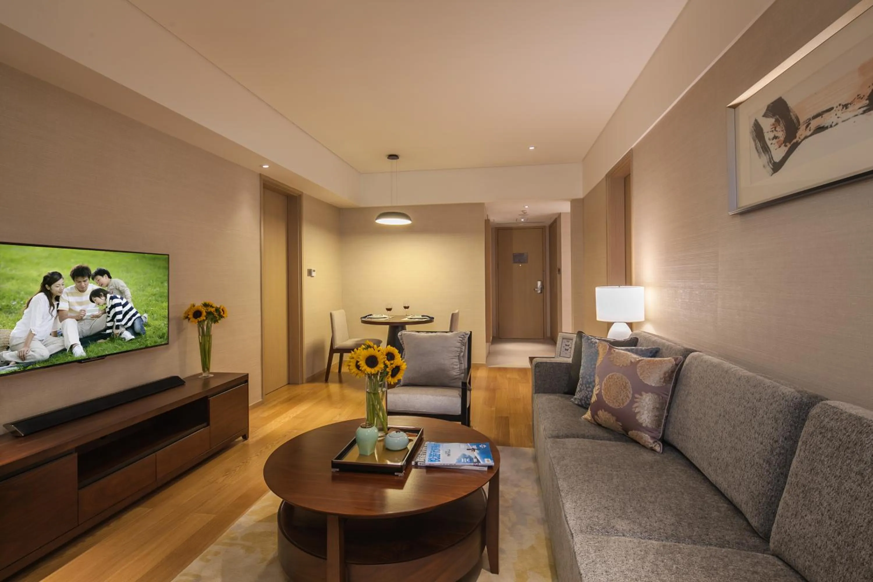 Living room in Somerset Xindicheng Xi'an