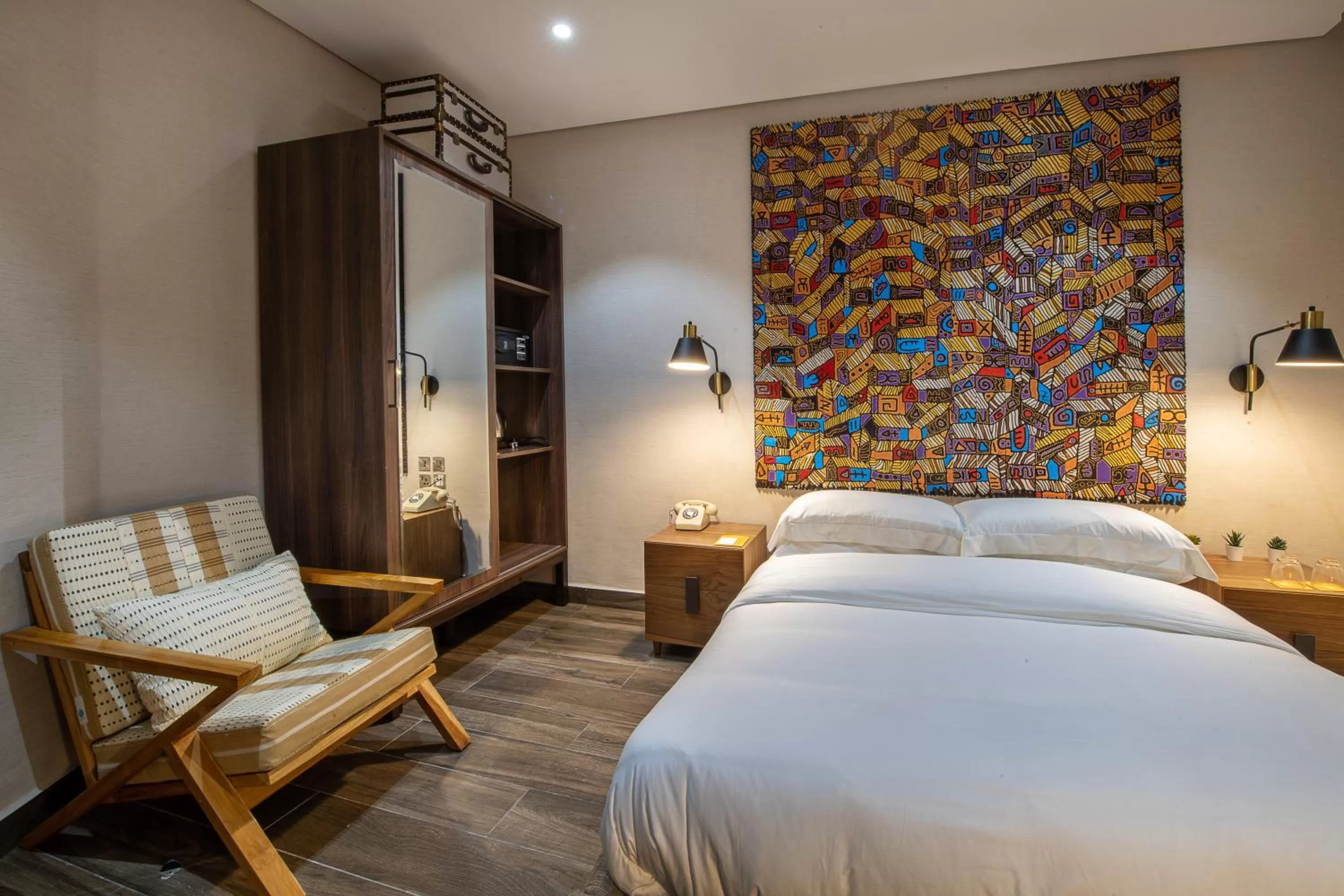 Photo of the whole room, Bed in The White Orchid Hotel