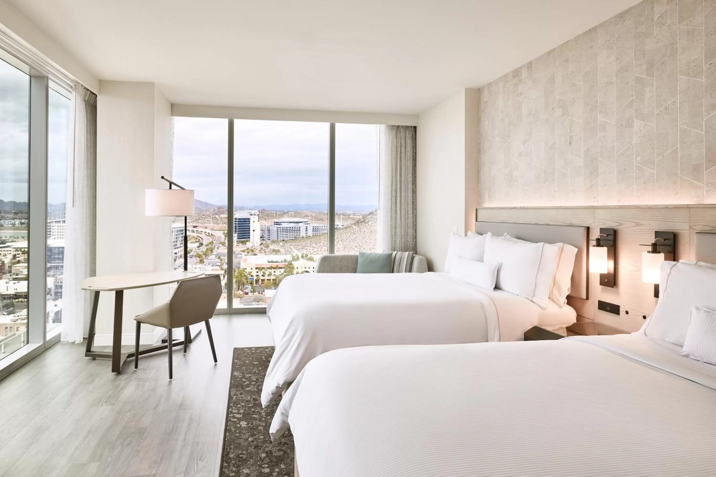 Bed in The Westin Tempe