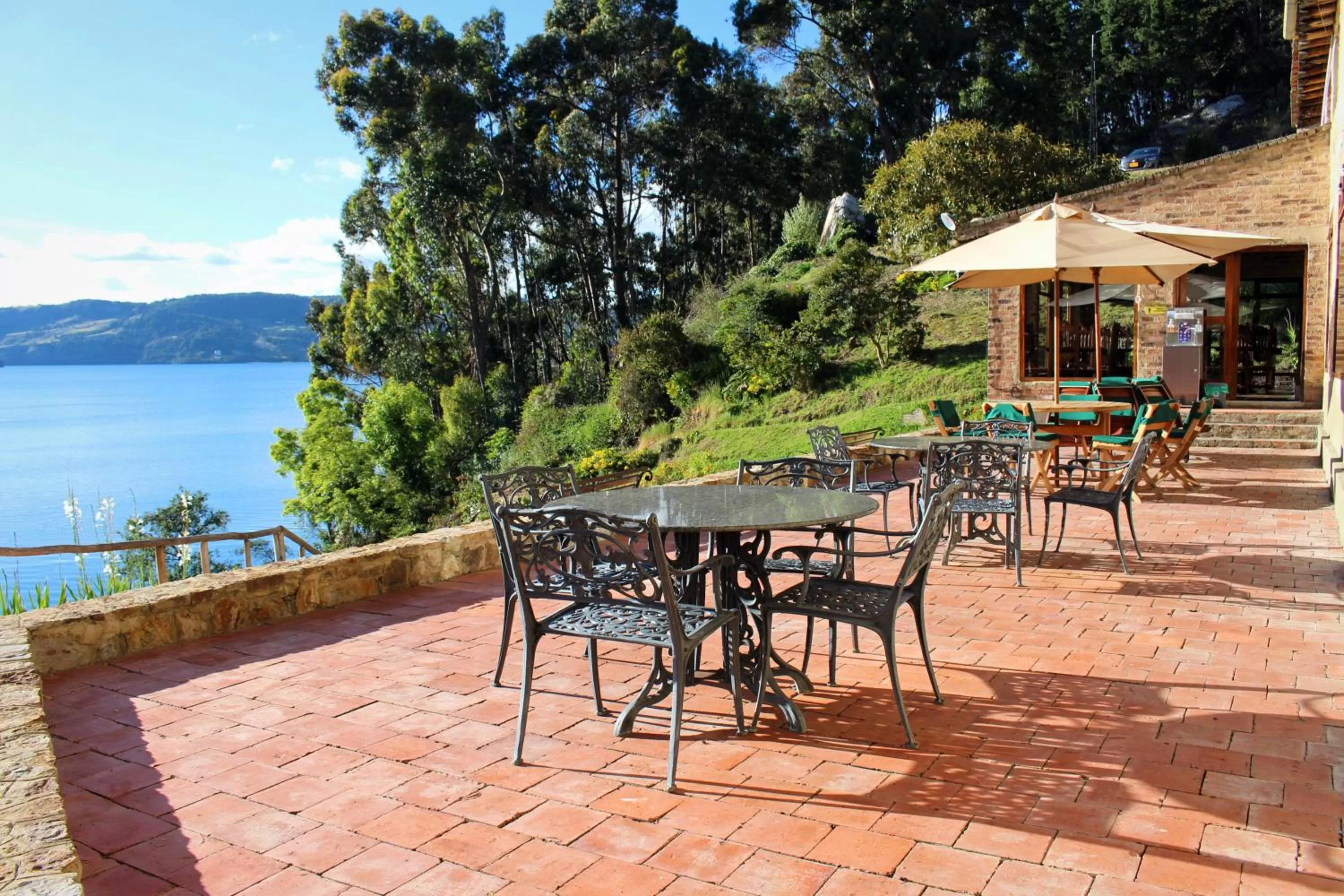 Balcony/Terrace in Hotel Refugio Pozo Azul