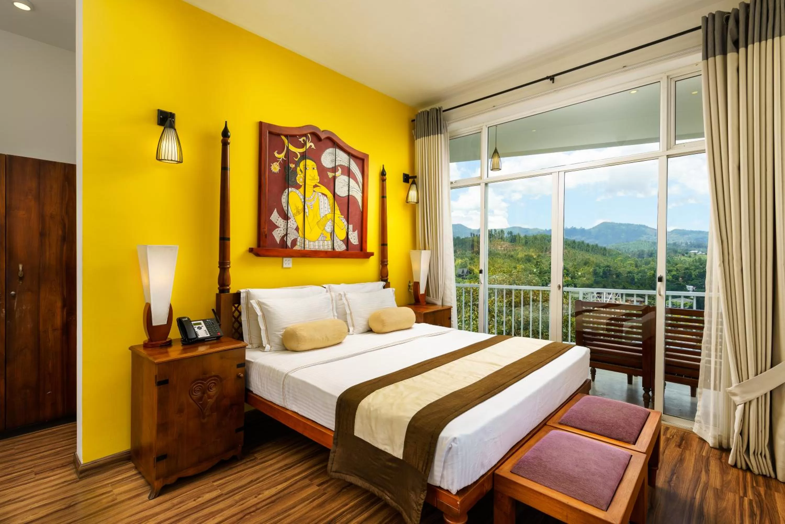 Bed in Morning Dew Boutique Hotel Ella