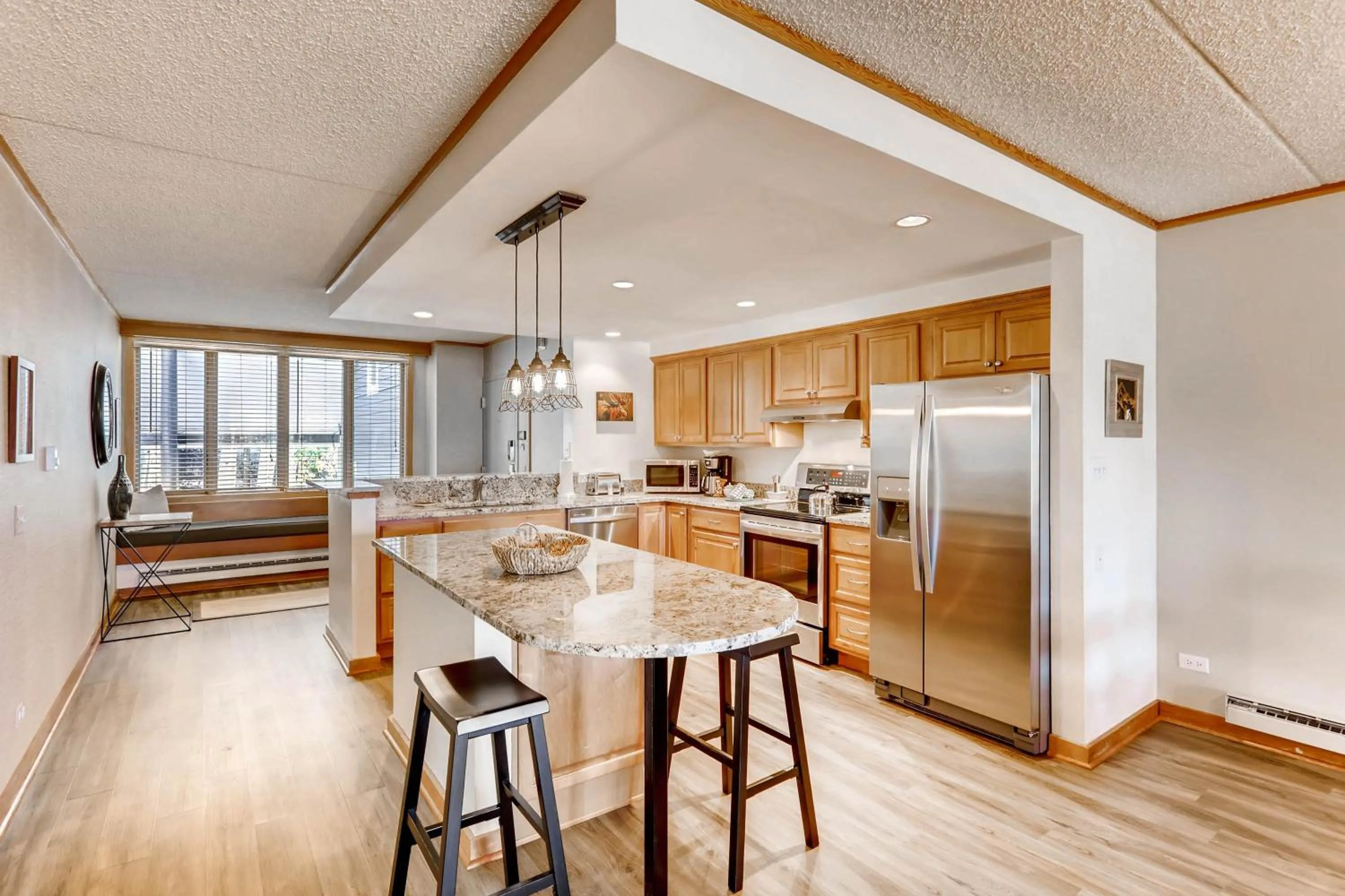 Kitchen or kitchenette in Evergreen Condominiums by Vail Resorts
