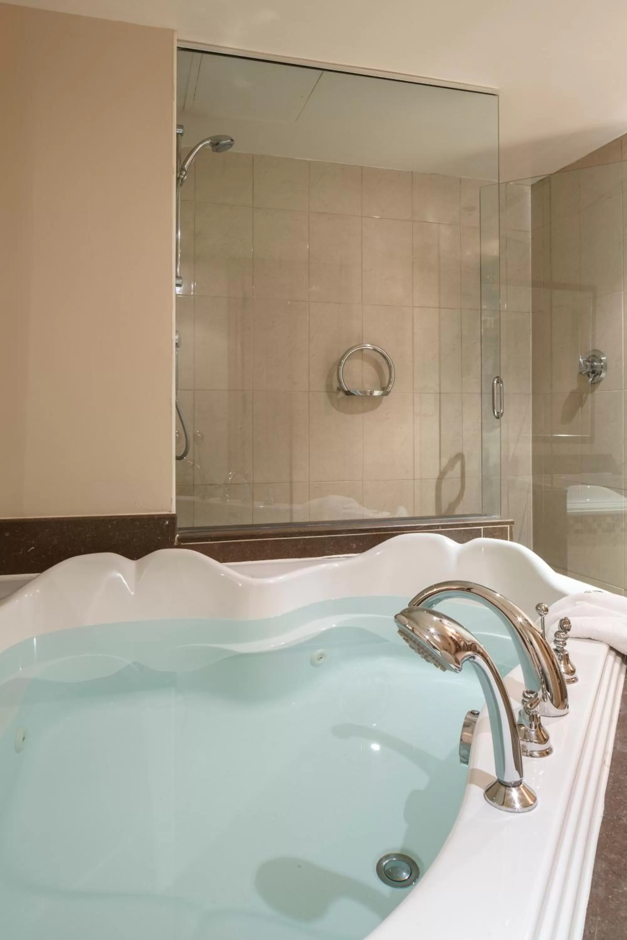 Shower in Hotel Nelligan