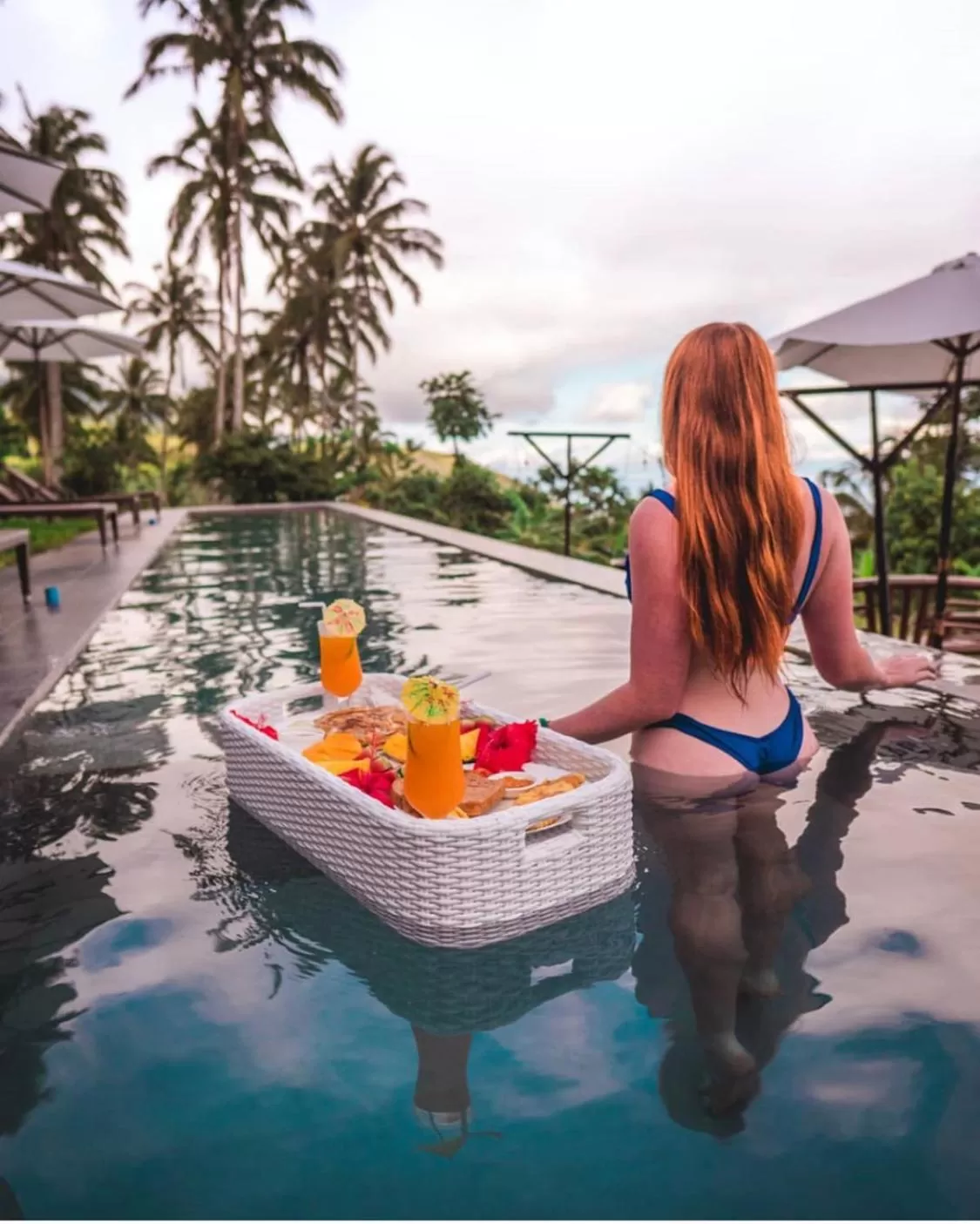 Swimming pool in Bintana sa Paraiso Binunsaran