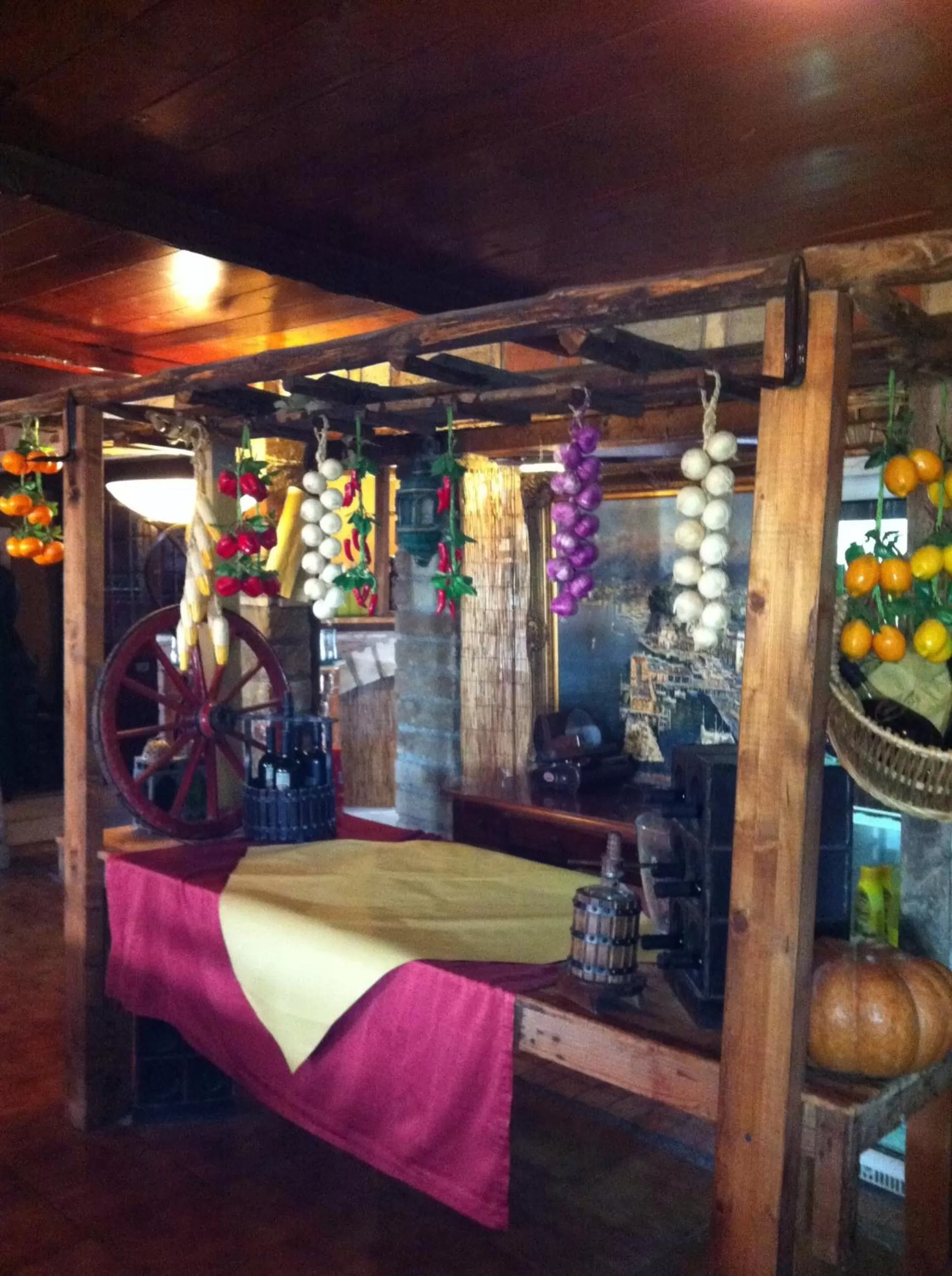 Decorative detail in AgriSesto B&B