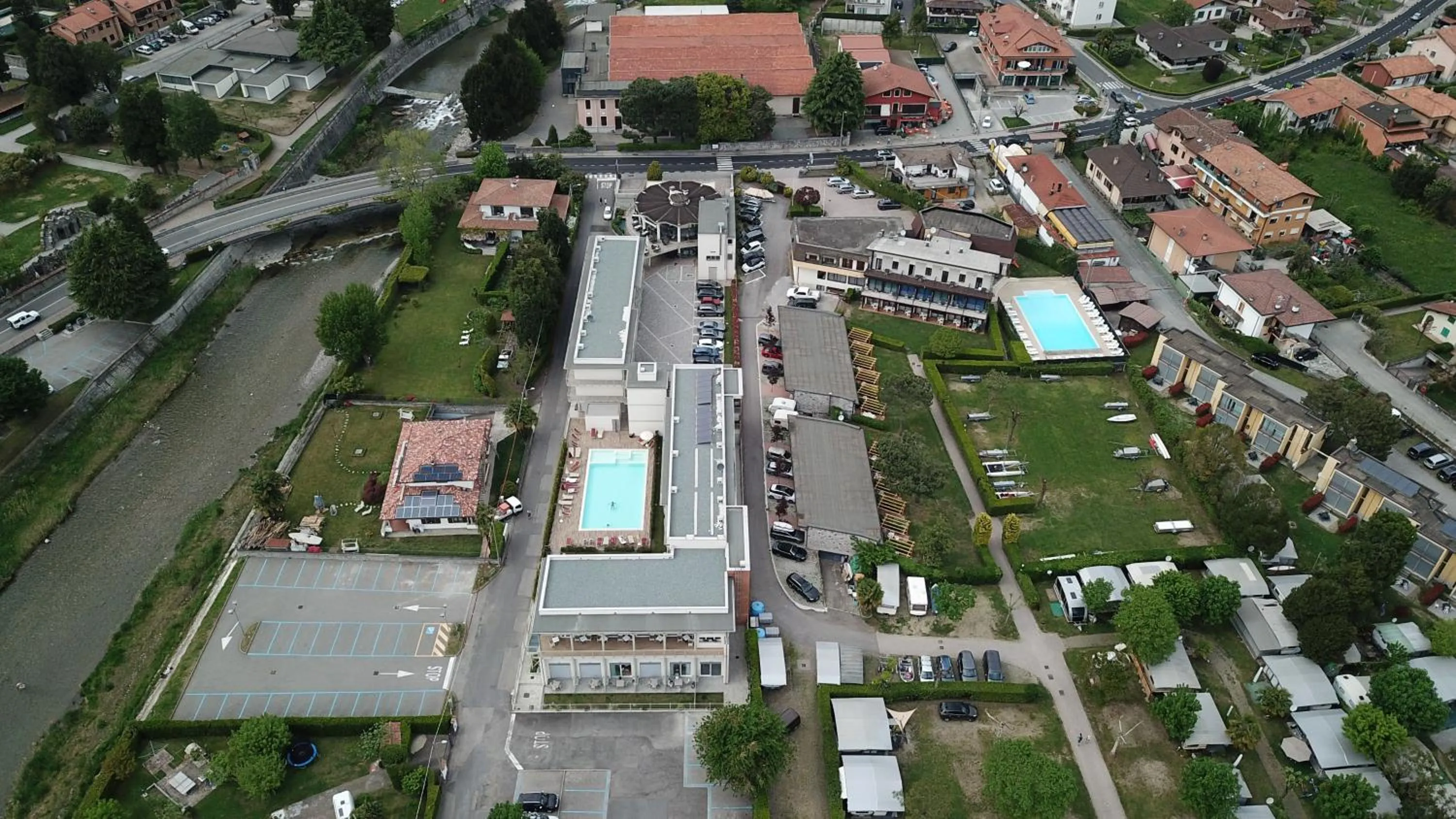 Bird's eye view in Hotel Vischi