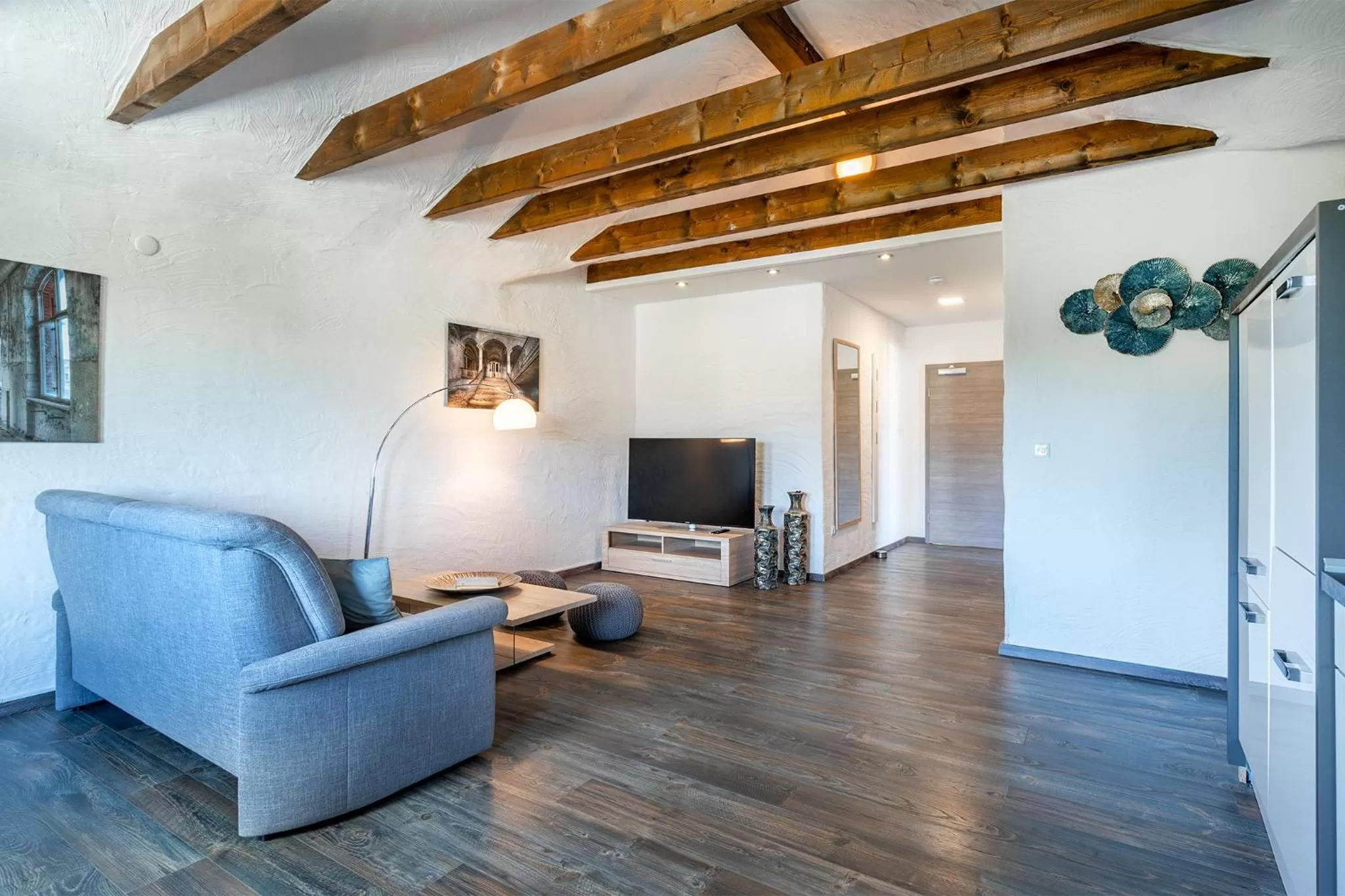 TV and multimedia, Seating Area in Villa Moorstern