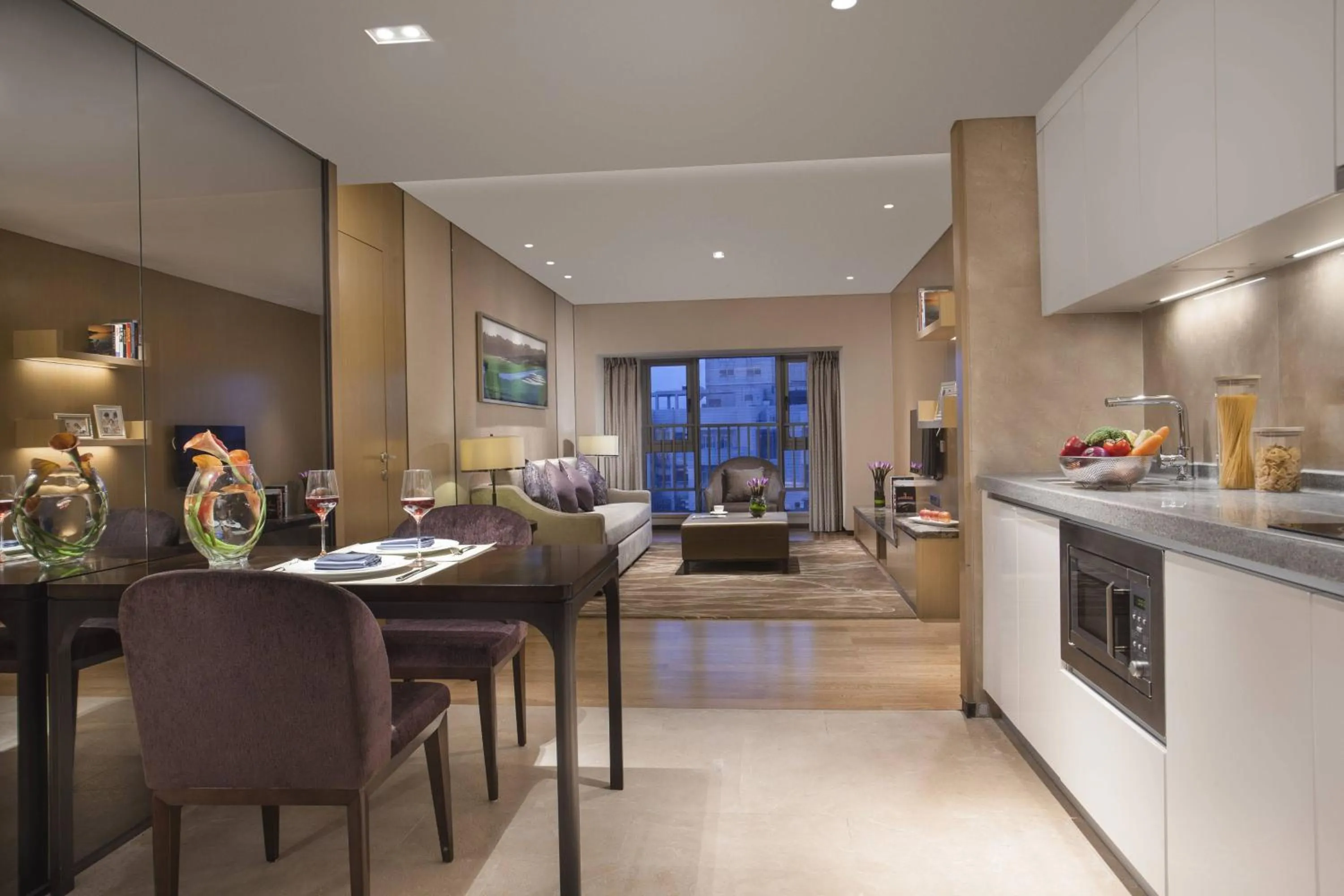 Dining area in Somerset Grandview Shenzhen