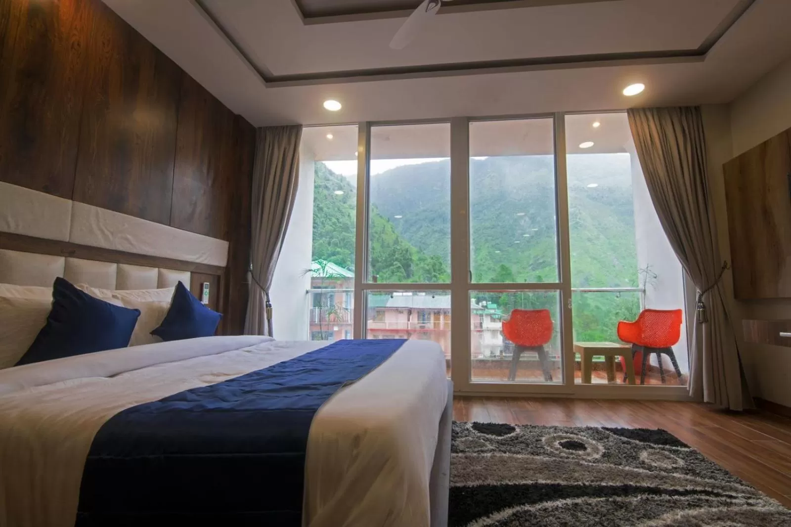 Mountain View in Shivaay Morex- A Vegetarian Hotel