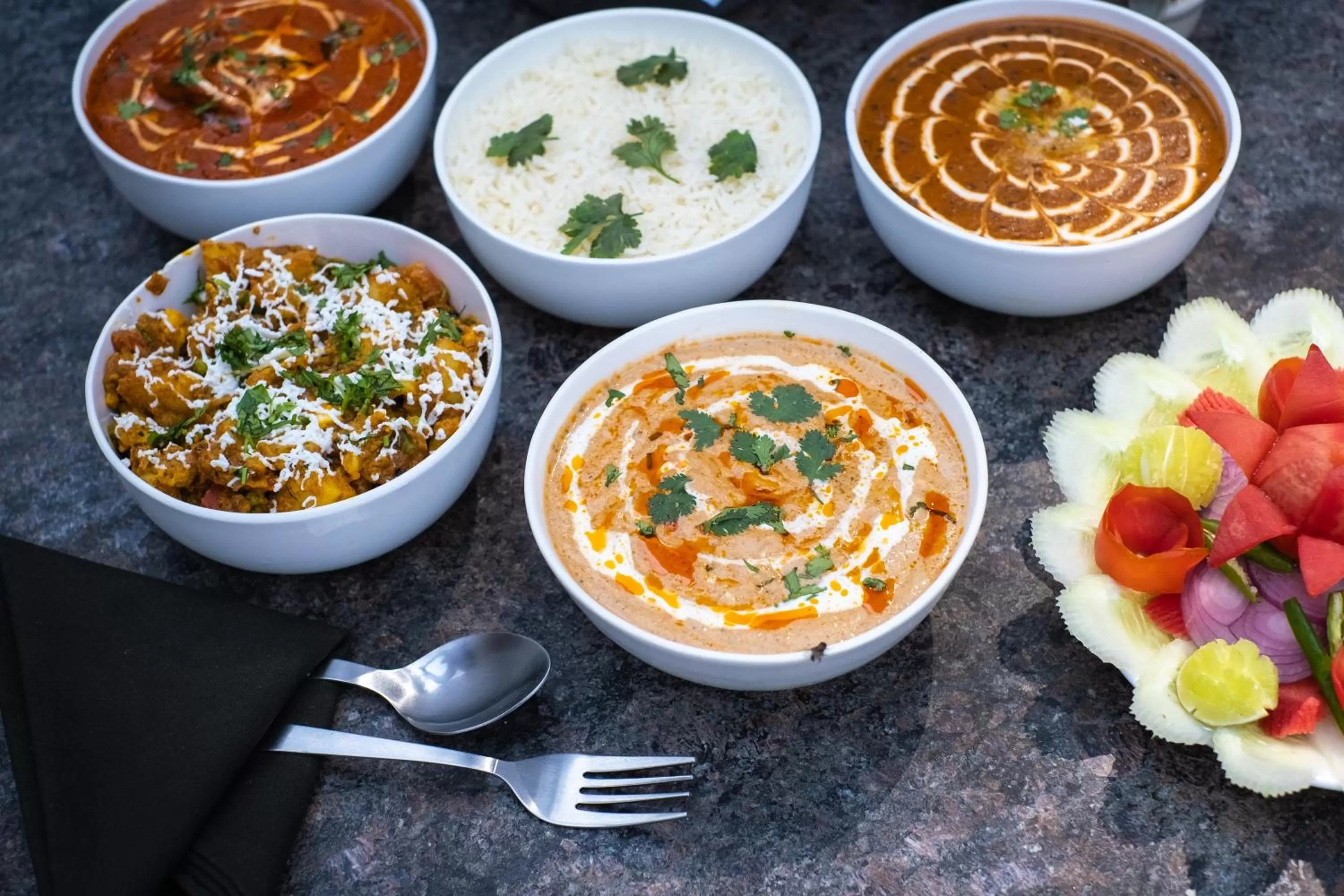 Food close-up in Bhikampur Lodge By Nine Hotels