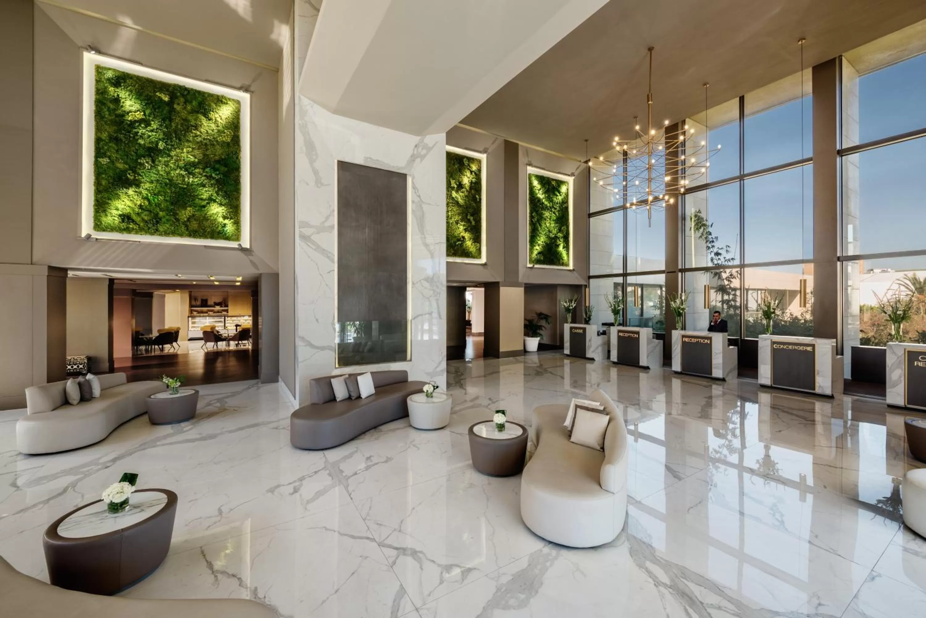 Lobby or reception in Mövenpick Hotel & Casino Malabata Tanger