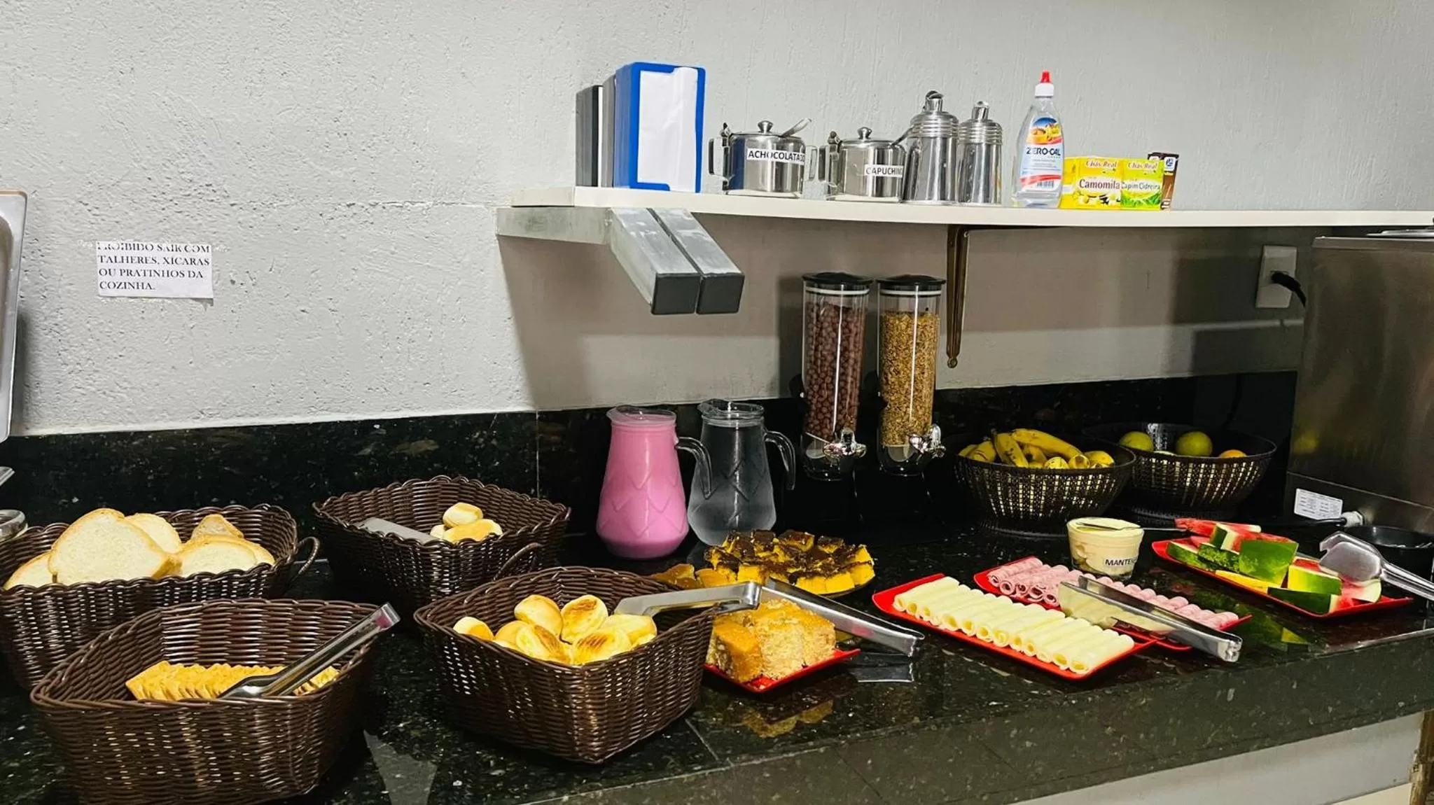 Breakfast in Hotel Gontijo Belo Horizonte - Próximo a Rodoviária e Praça Sete