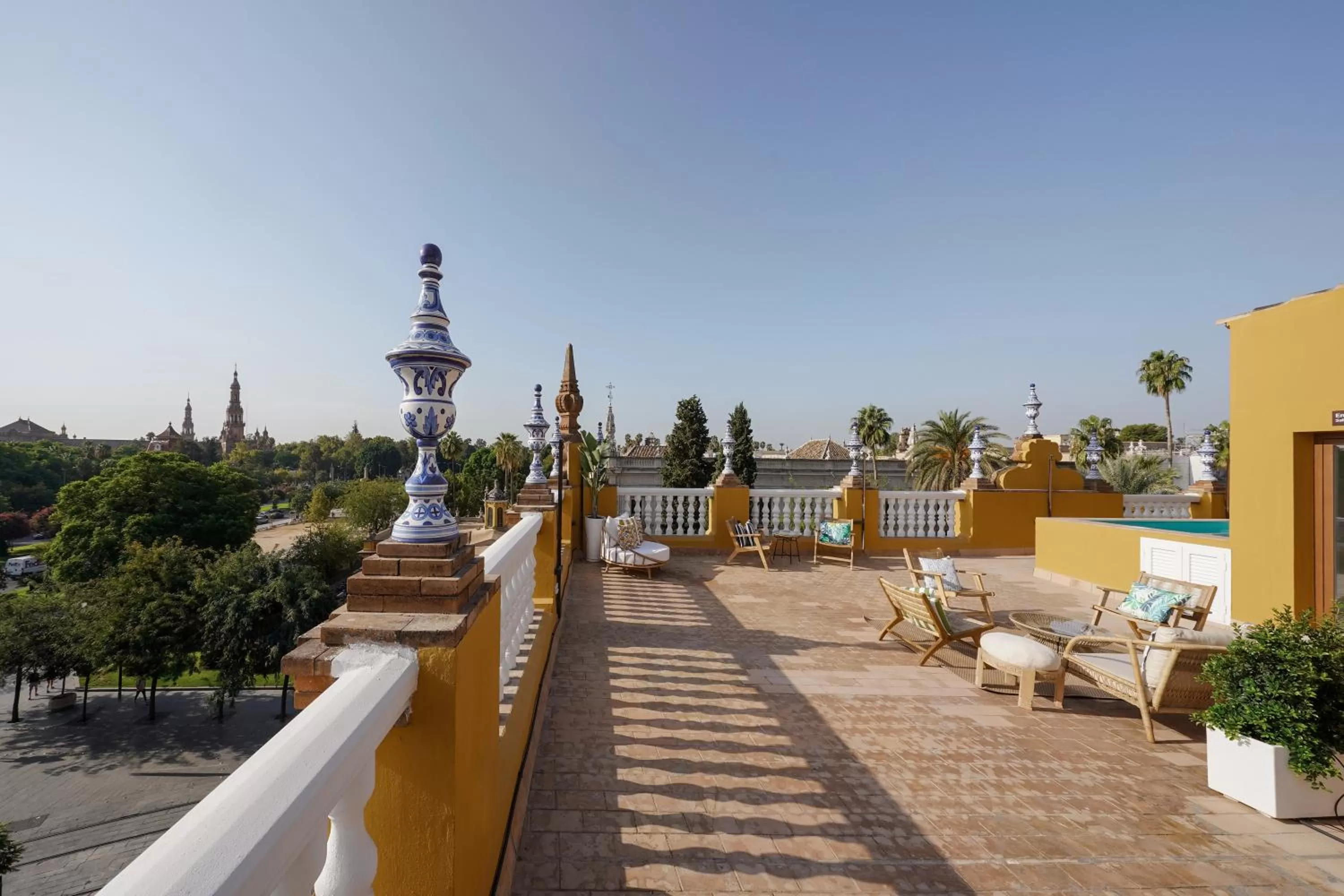 Balcony/Terrace in Numa Seville Prestigio