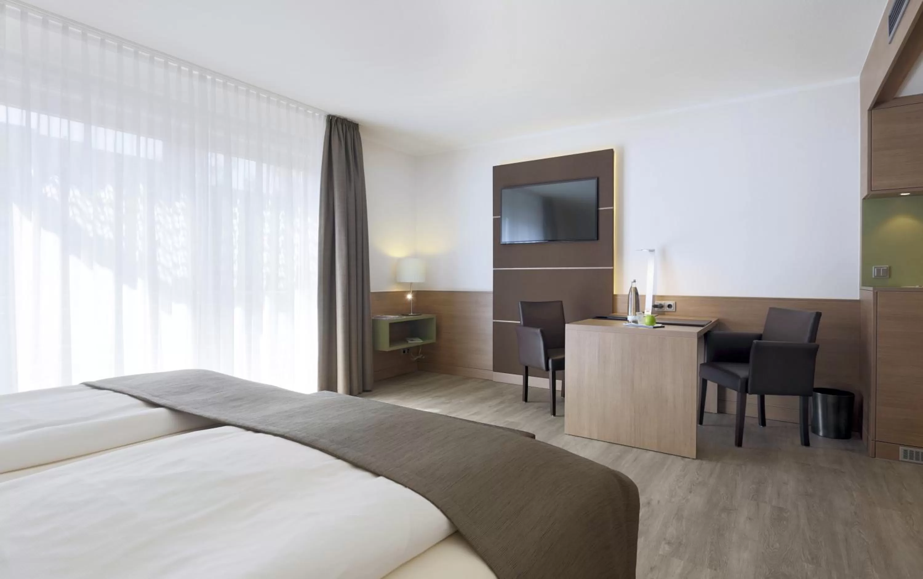 Day, Bed in Lindner Hotel Dusseldorf Airport, part of JdV by Hyatt
