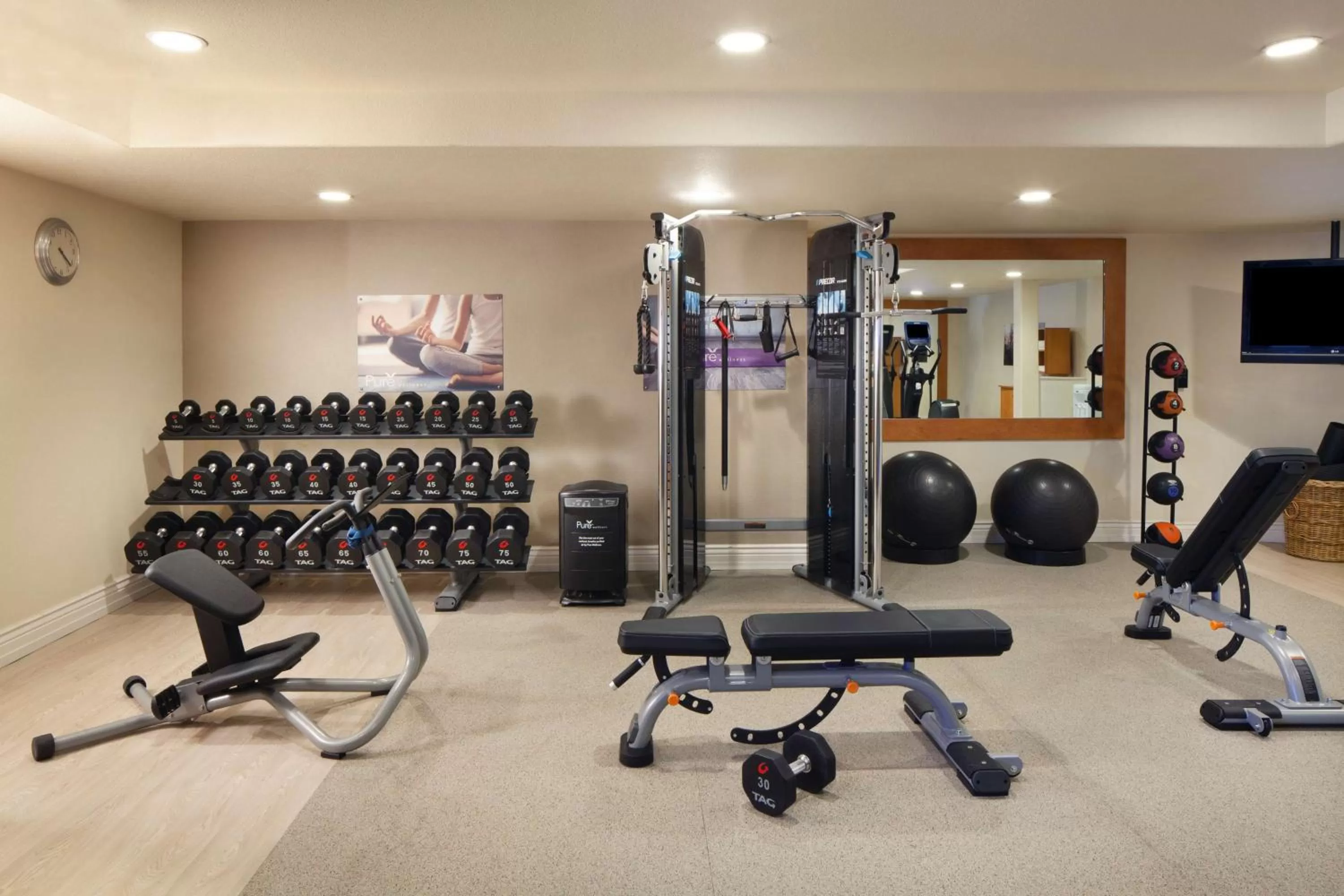 Fitness centre/facilities in Hilton Santa Cruz Scotts Valley