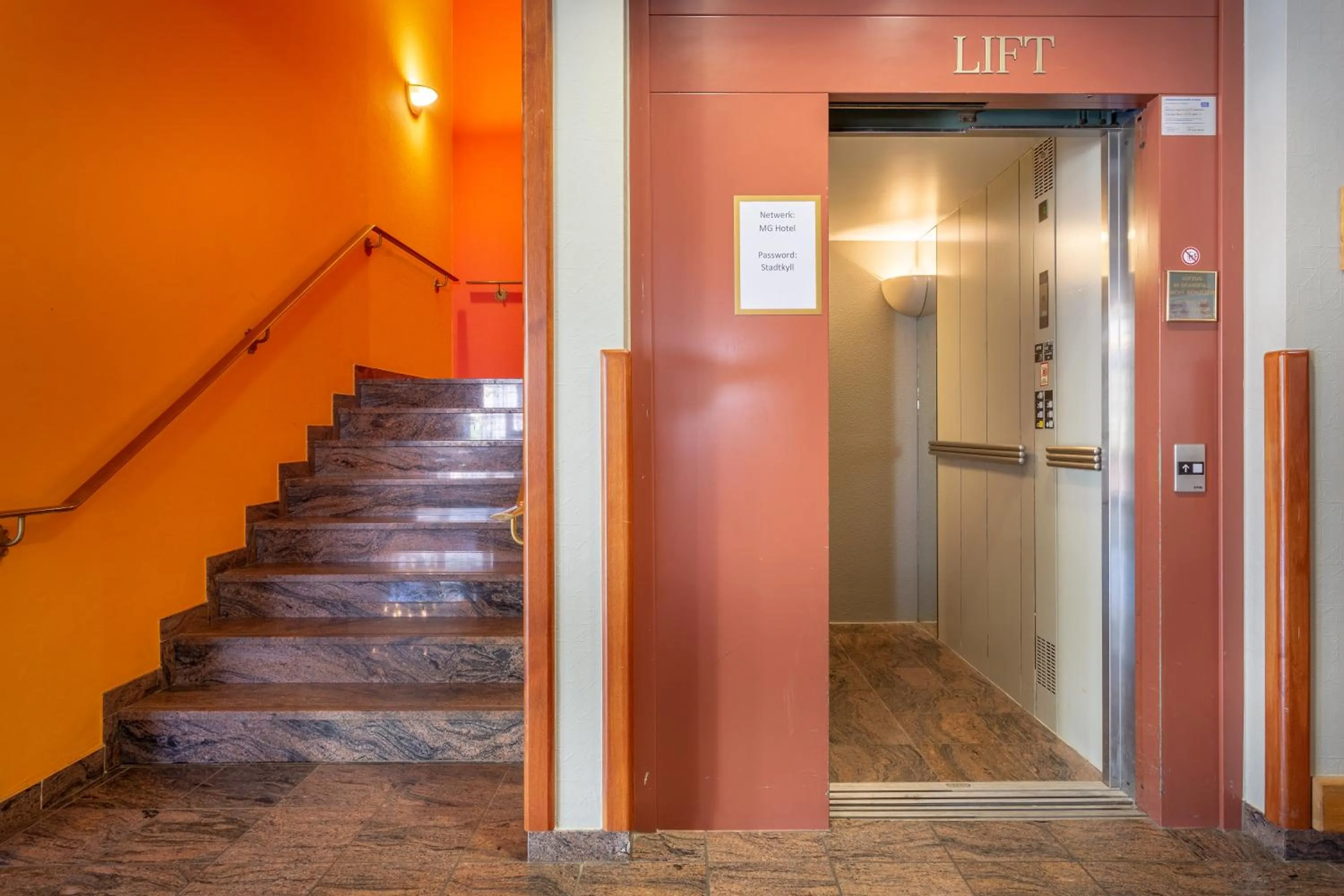 Facade/entrance in Hotel am Park