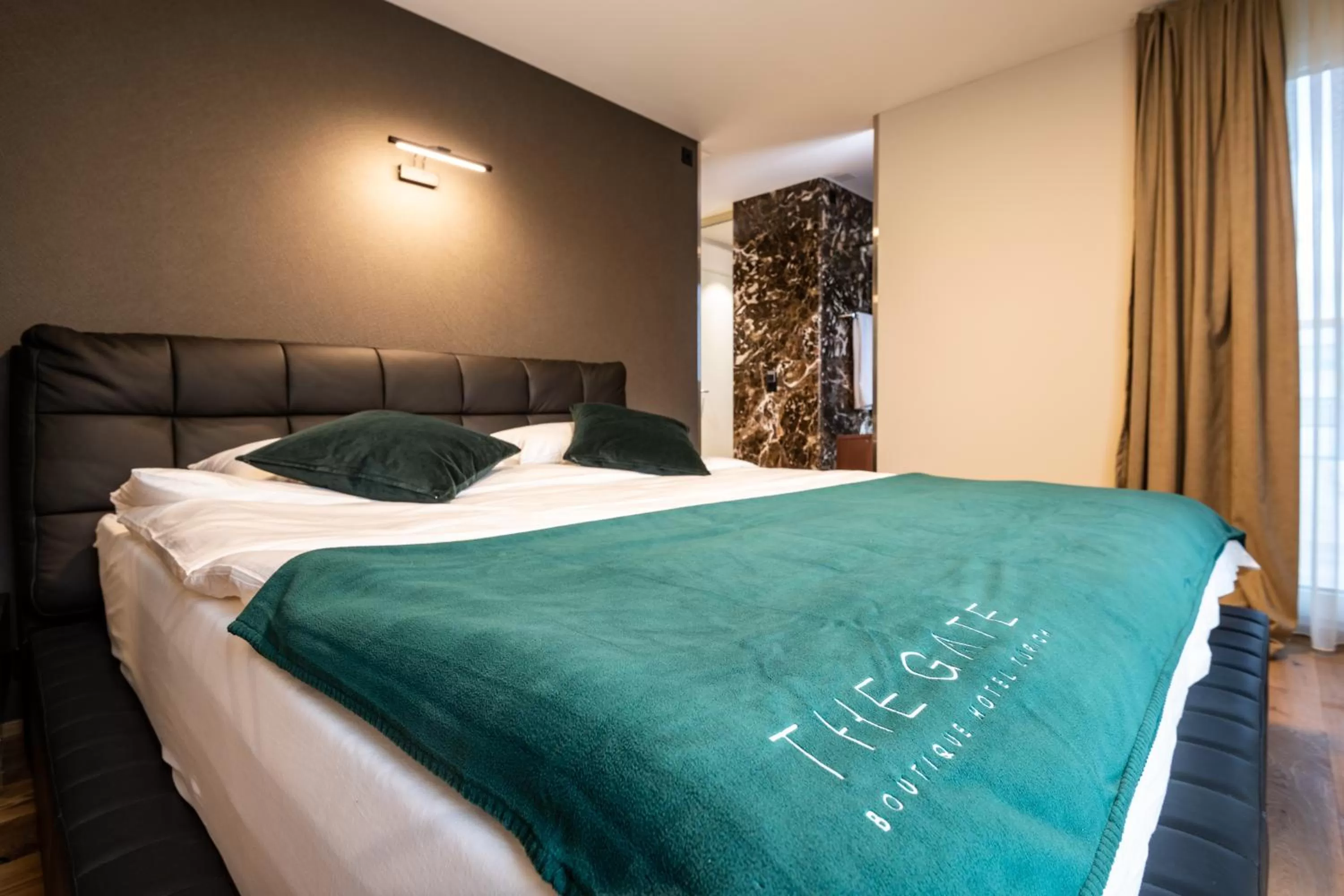 Bed in The Gate Boutique Hotel Zürich