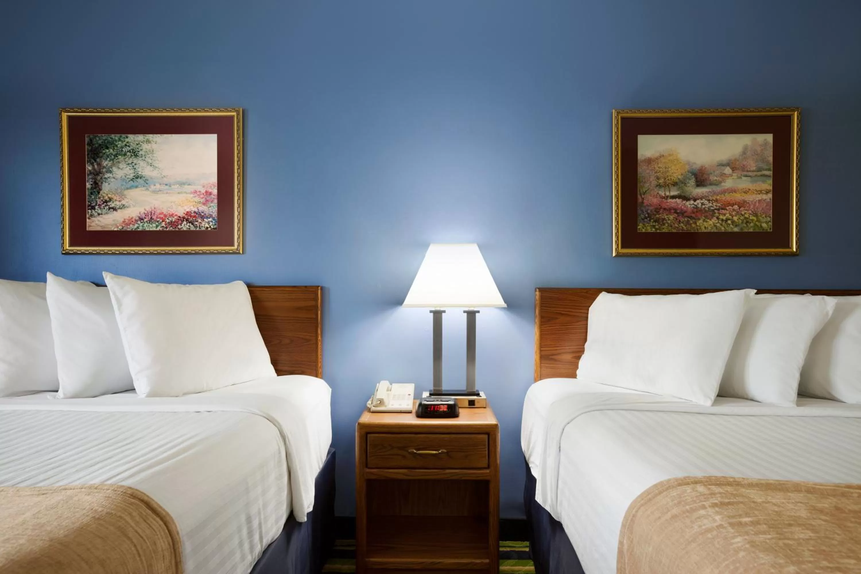 Decorative detail, Bed in Days Inn by Wyndham Fargo - West Acres