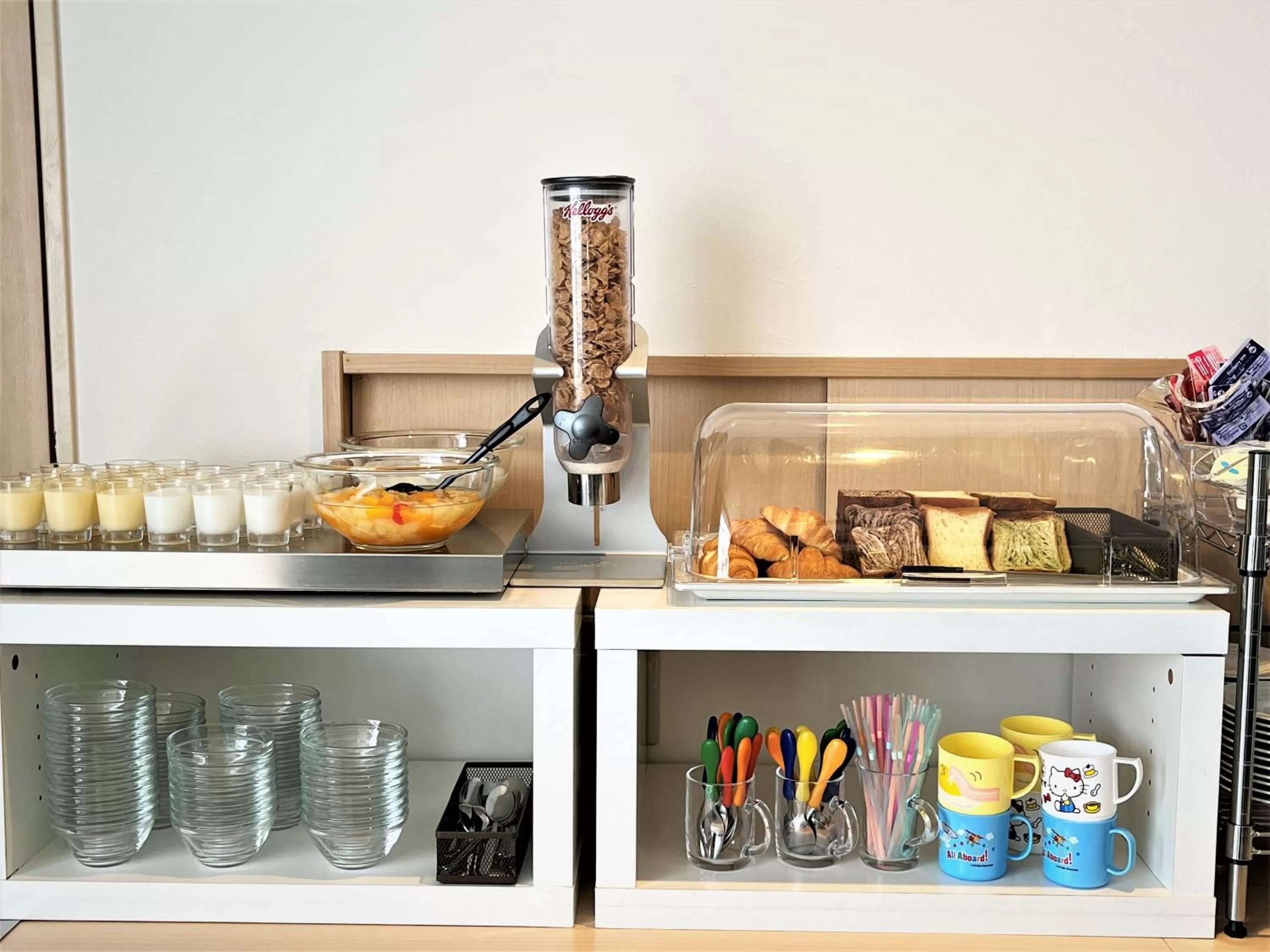 Buffet breakfast in Green Rich Hotel Yamaguchi Yuda Onsen