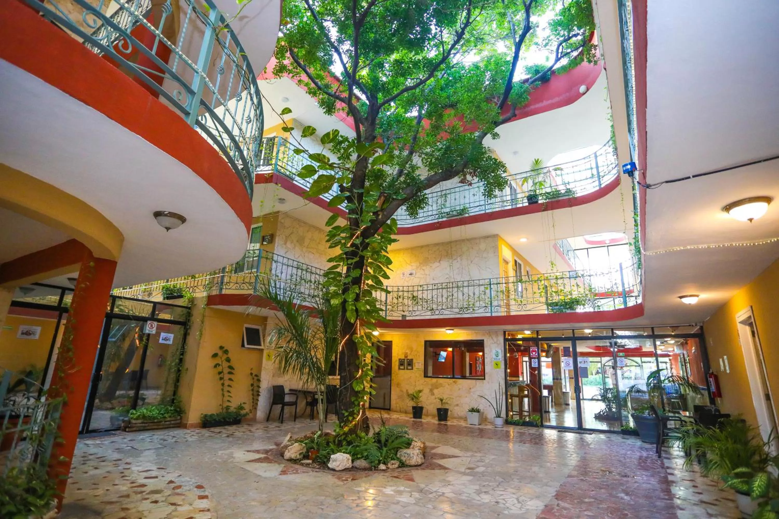 Property building in Hotel Santa Maria
