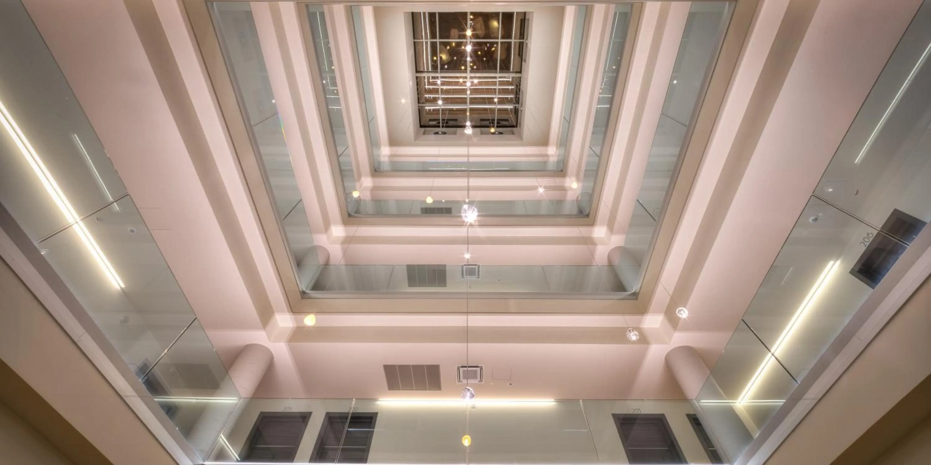 Living room in Hotel The Cube