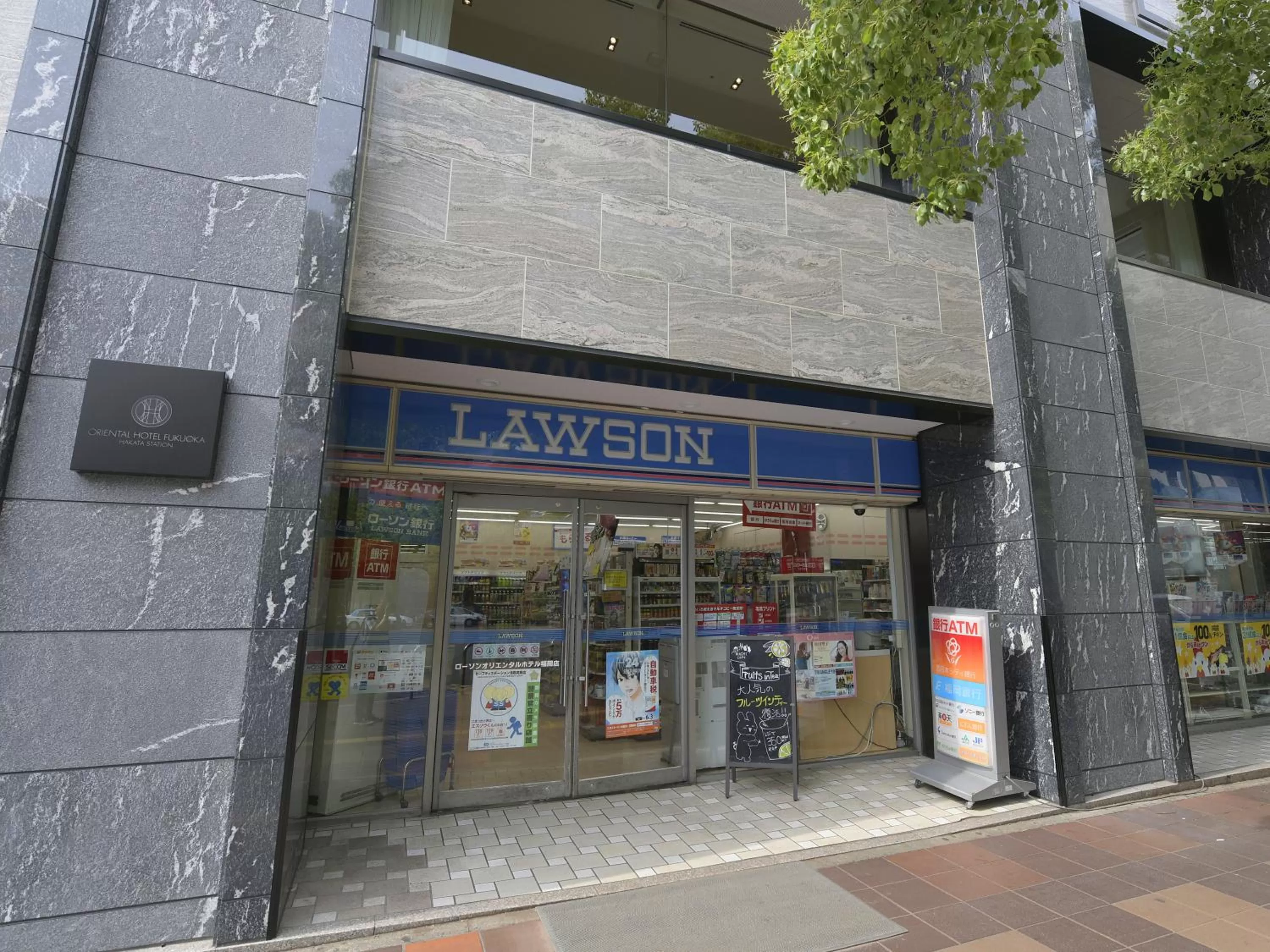On-site shops in Oriental Hotel Fukuoka Hakata Station