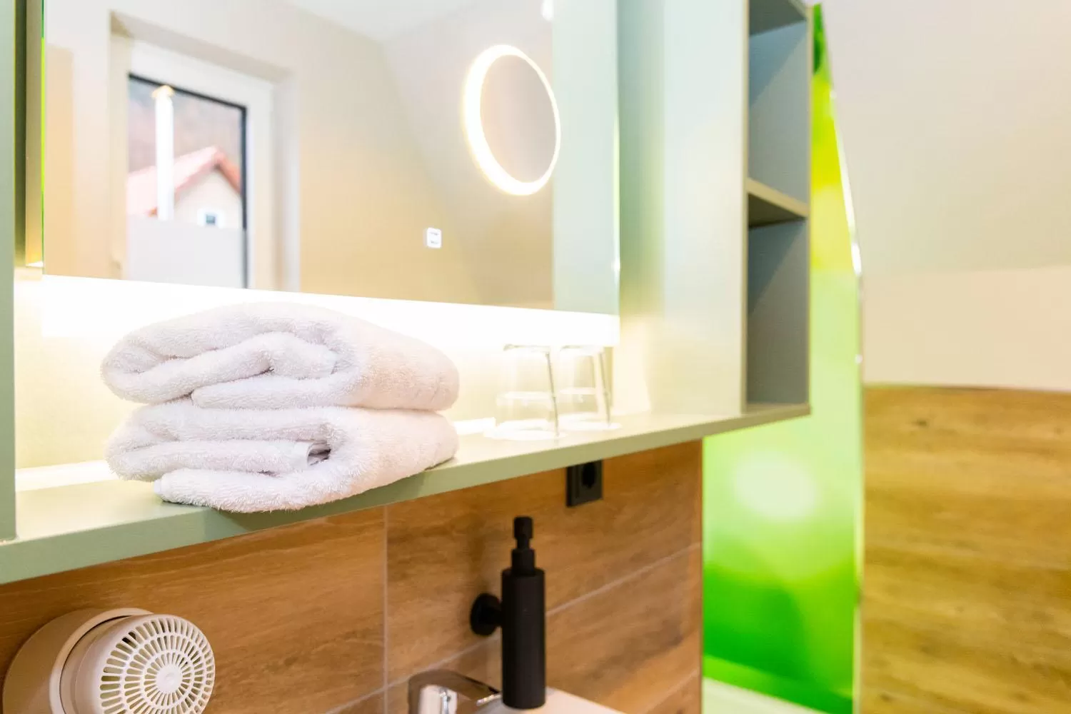 Bathroom in Hotel Waldmühle