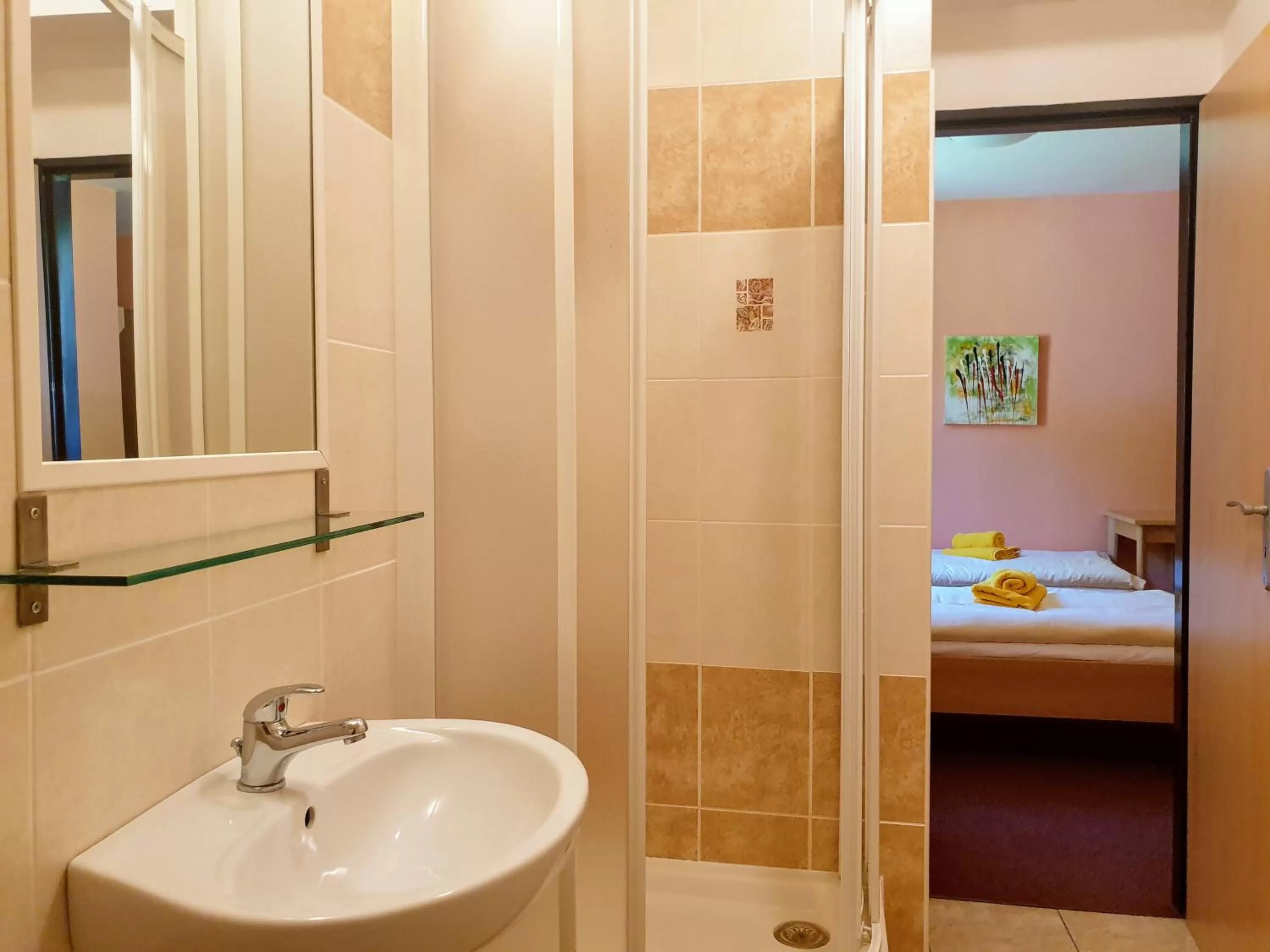 Bathroom in Penzion Lumis