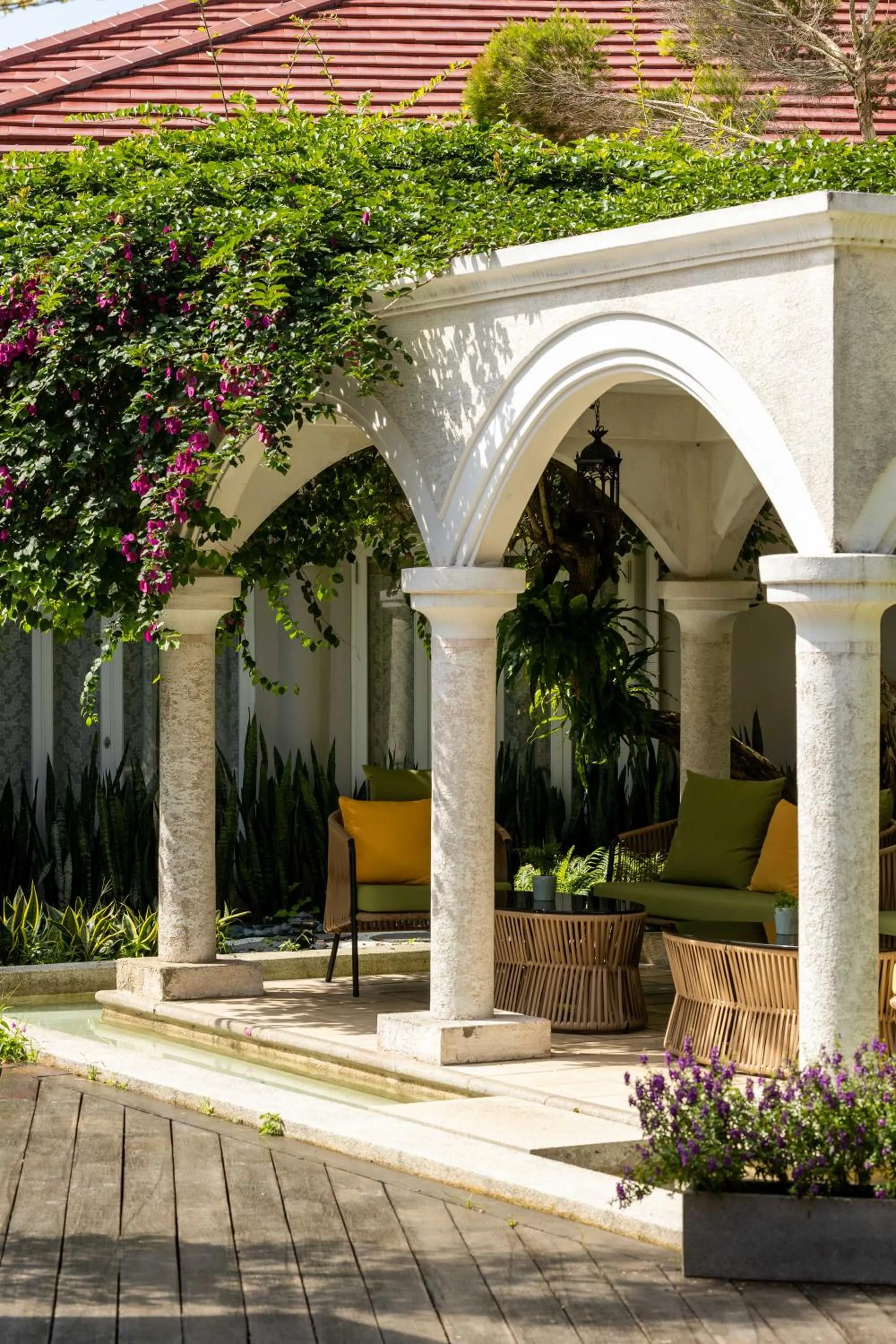 Garden view in Hualien Farglory Hotel