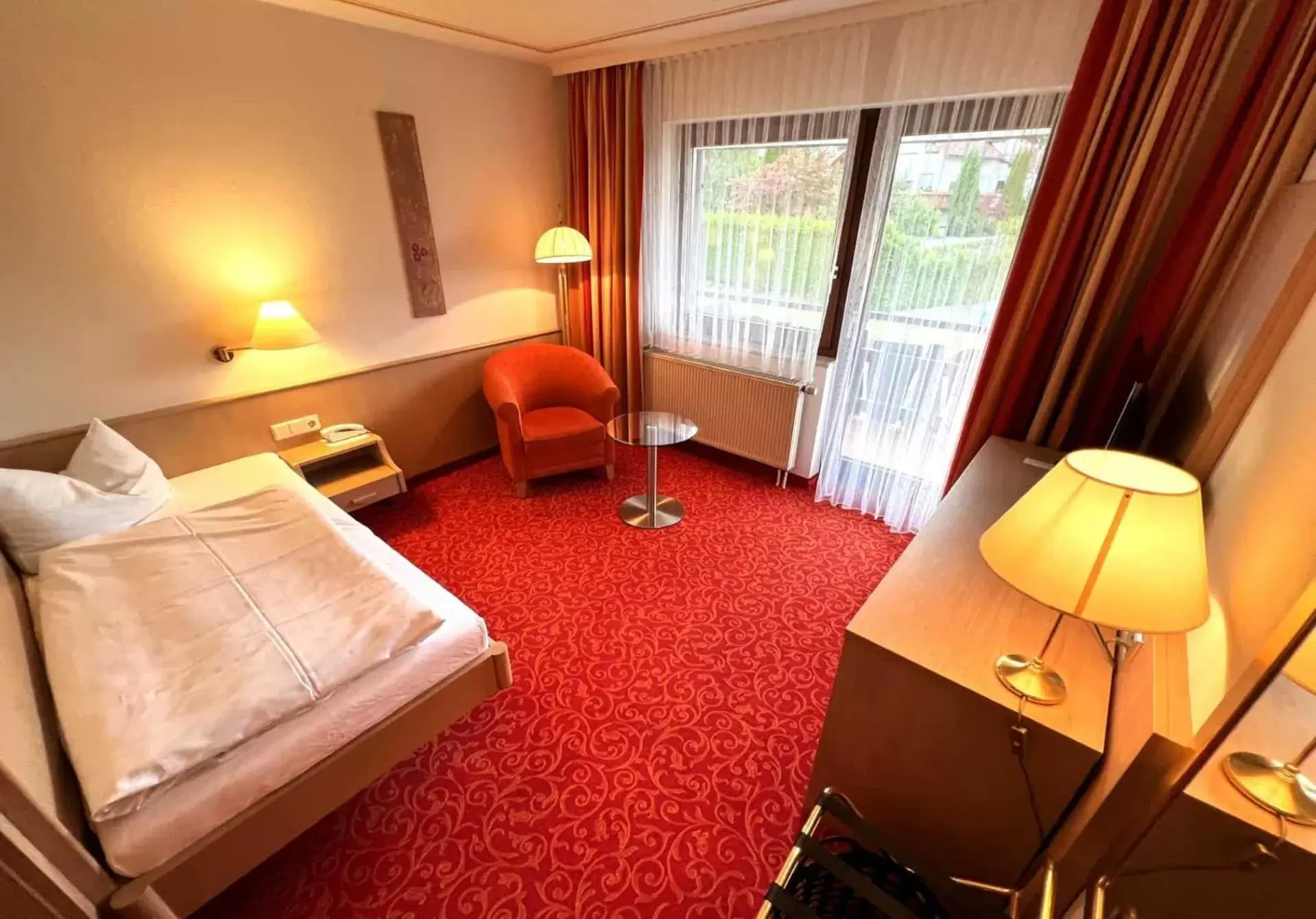 Single Room with Balcony in Wellnesshotel Hohenrodt Single Room with Balcony in Wellnesshotel Hohenrodt